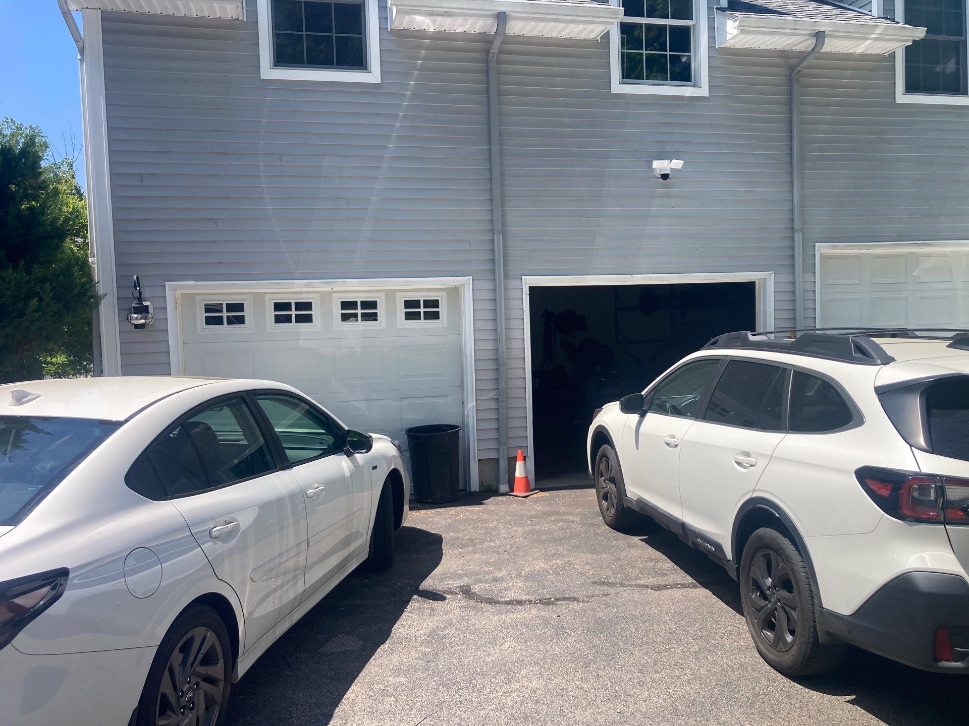 Garage Door Installation Using Amarr Designer Choice Garage Door by DiGiorgi Roofing and Siding Inc
