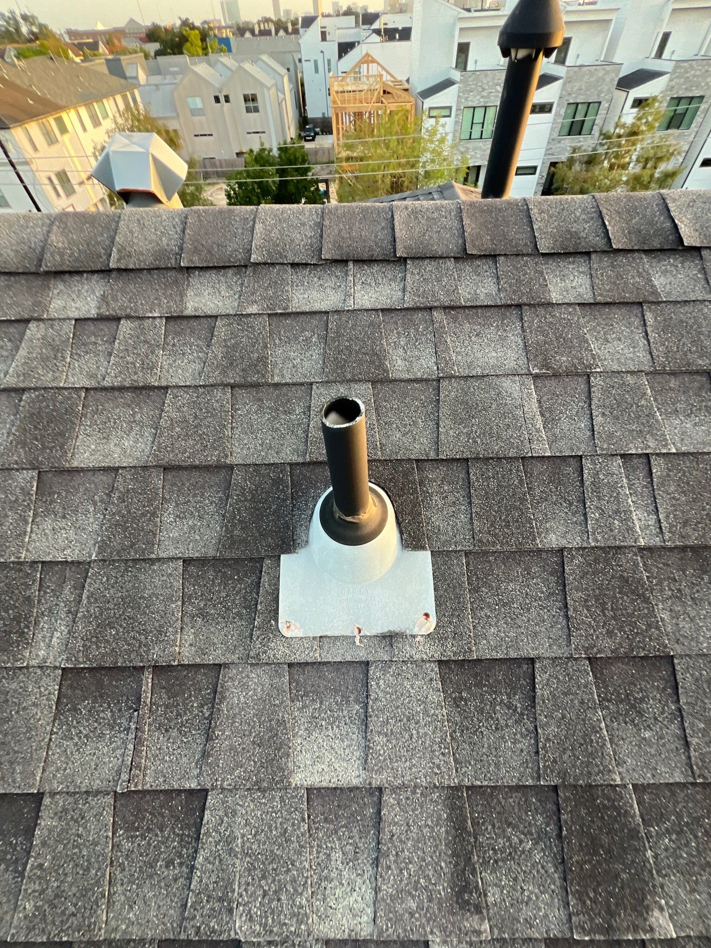 Hail Damage using Owen's Corning Duration (Lifetime) Shingles by Roof Repair Company