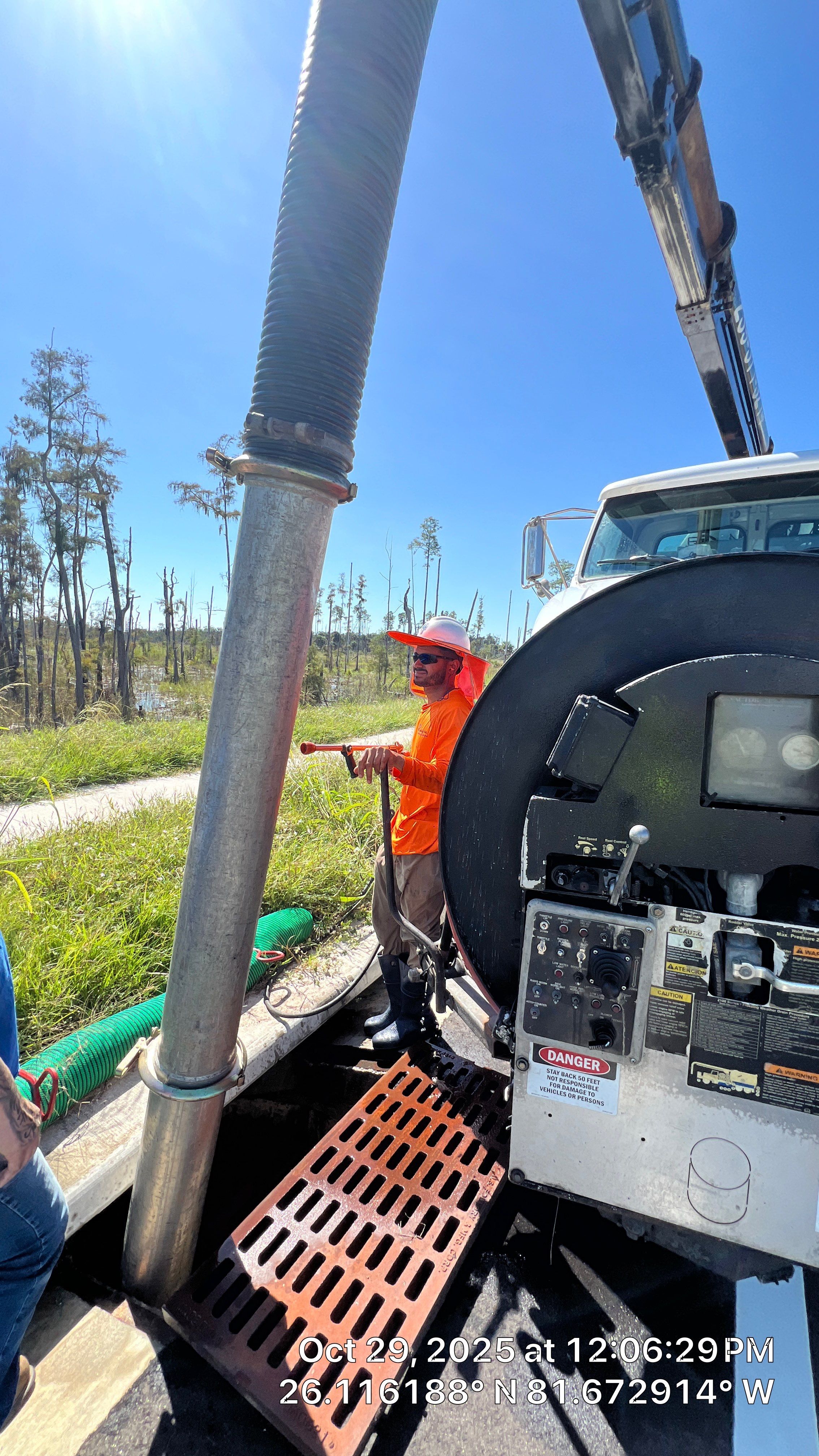 New Construction Road off Rattlesnake in Naples by Don Mar, Inc. Storm Water Solutions