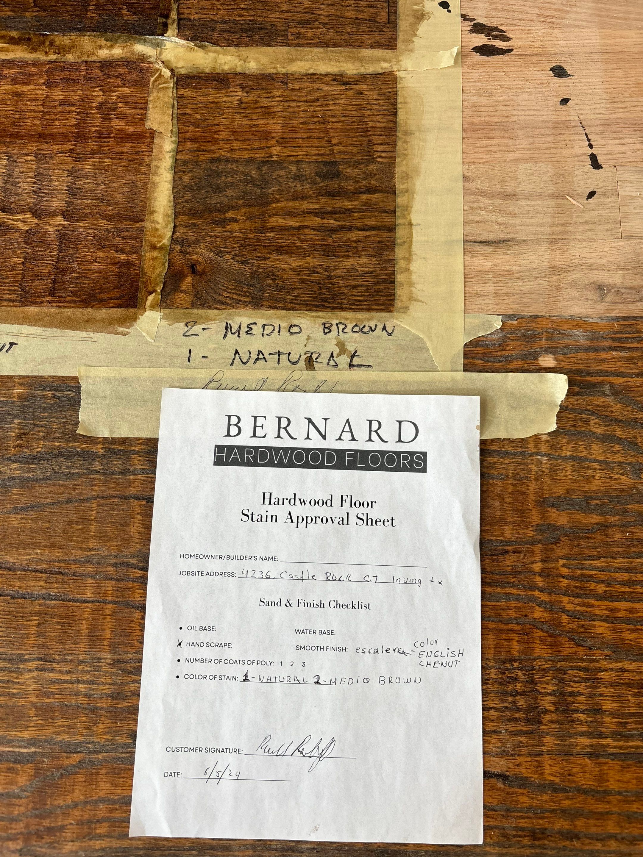 Rustic and Elegant Look  by Bernard Hardwood Floors