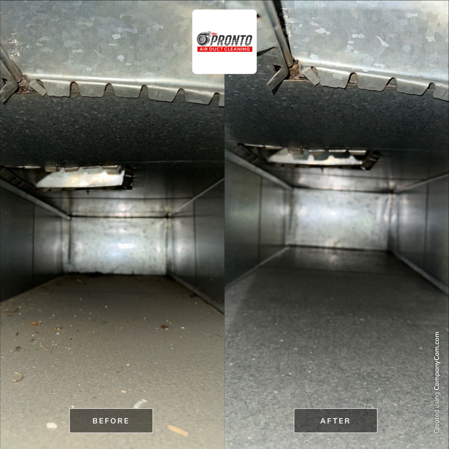 Air Duct Cleaning w/Duct Sanitizing by Pronto Air Duct Cleaning