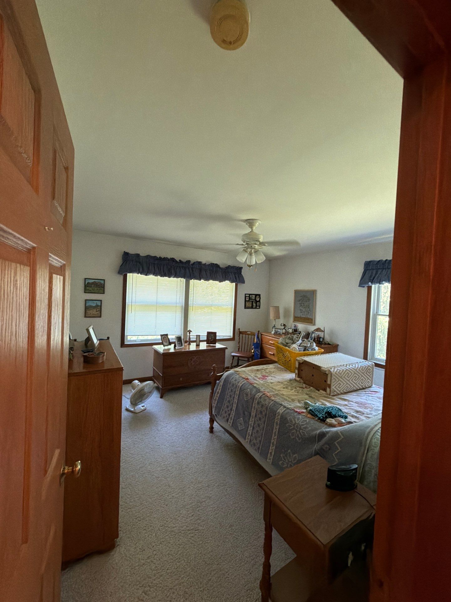 Interior Ceiling Repainting in Fremont Michigan by Gordon Painting