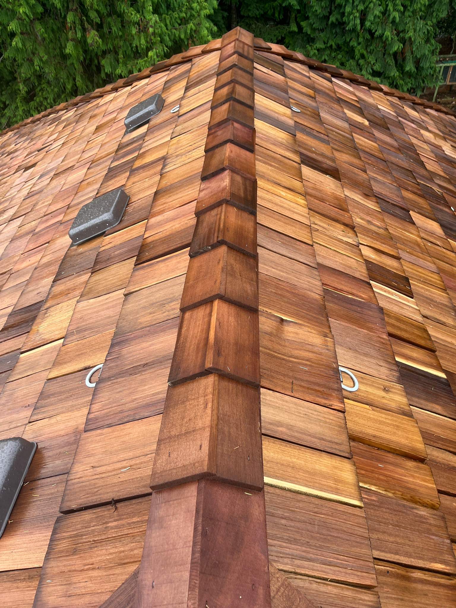 Cedar Shake Roof Replacement in Poulsbo, WA by Hanley Construction