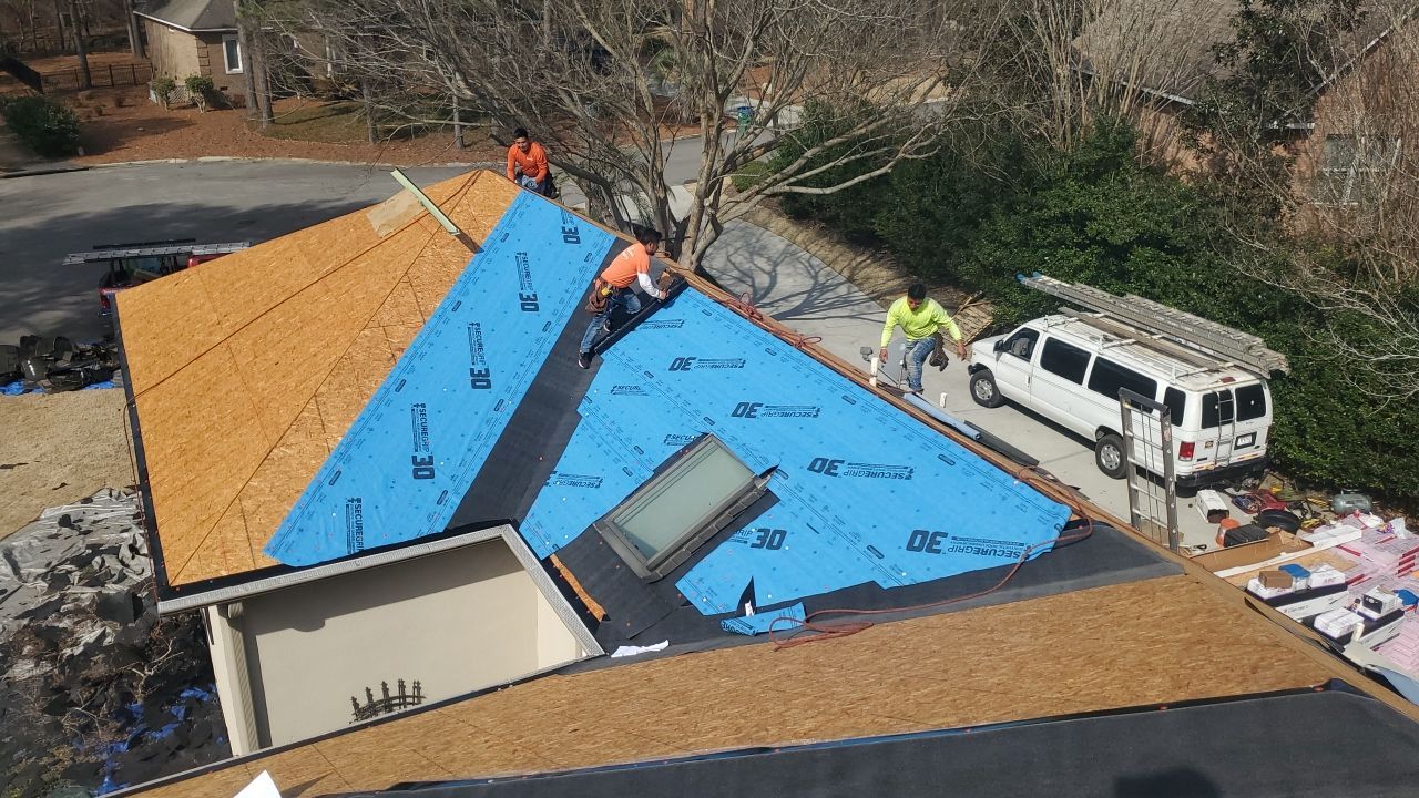 Residential Roofing Installation using Owens Corning by Inspector Roofing and Restoration