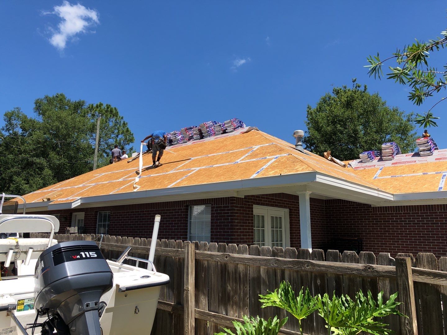 Residential Roofing Installation using Roof Replacement by American Roofing & Construction LLC