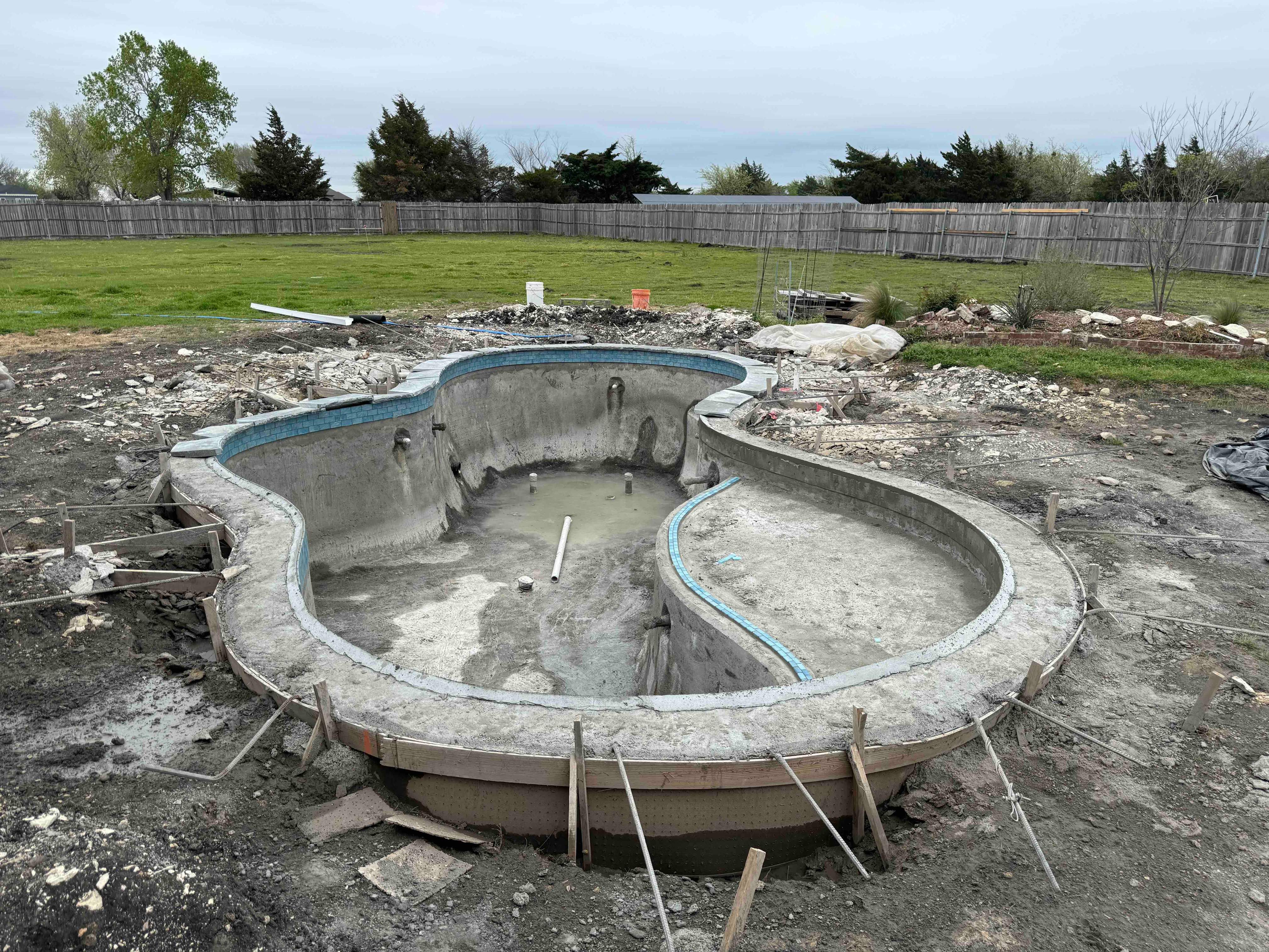 Freeform Pool on Open Acreage by Pinnacle Pools and Spas - DFW