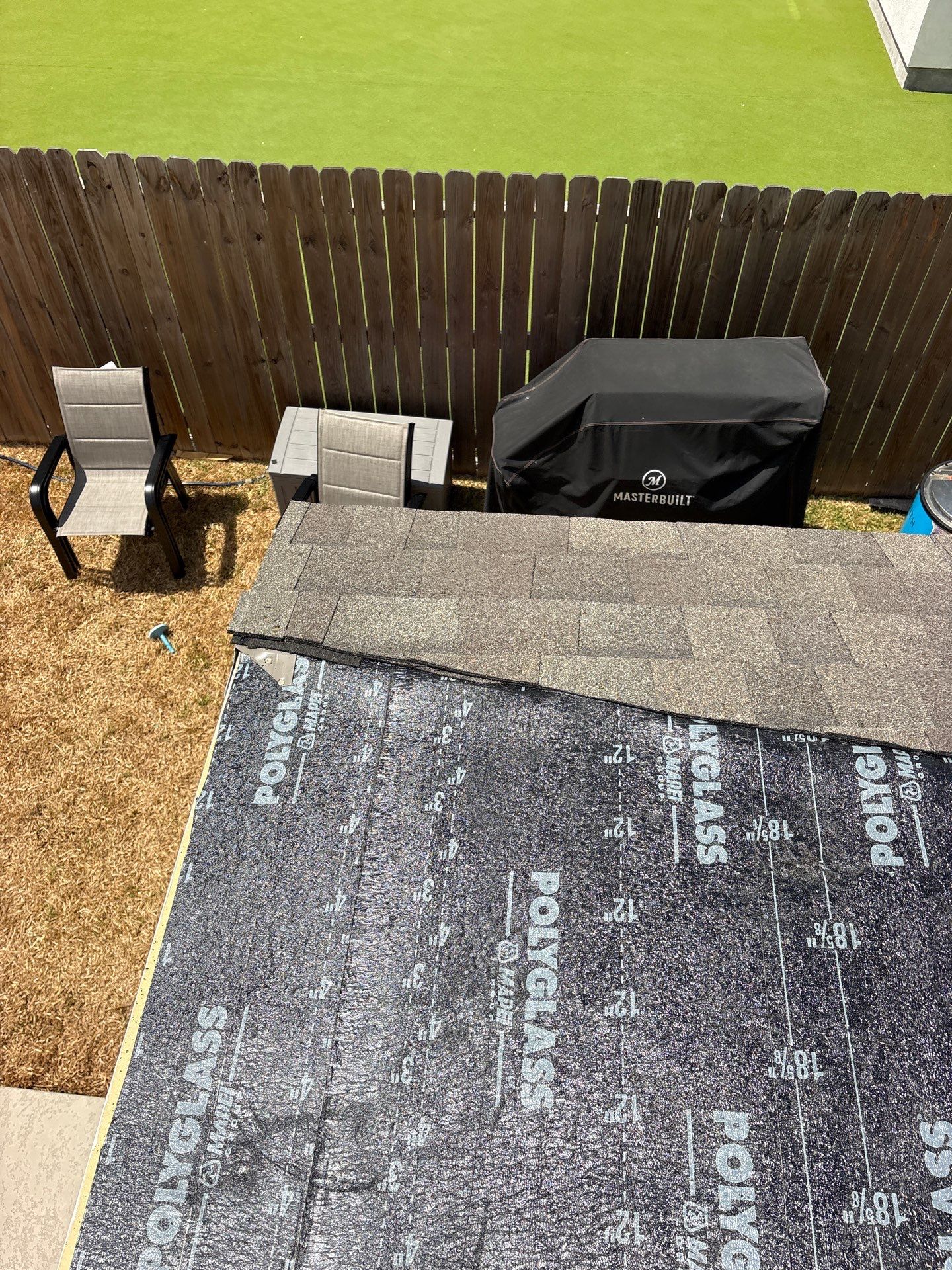 Patio Pool Cover by Bayfront Roofing and Construction