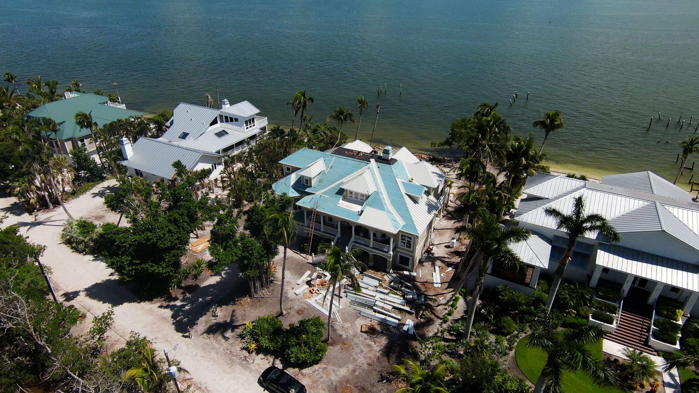 Sanibel Island Standing Seam Roof Replacement by Four Peaks Roofing