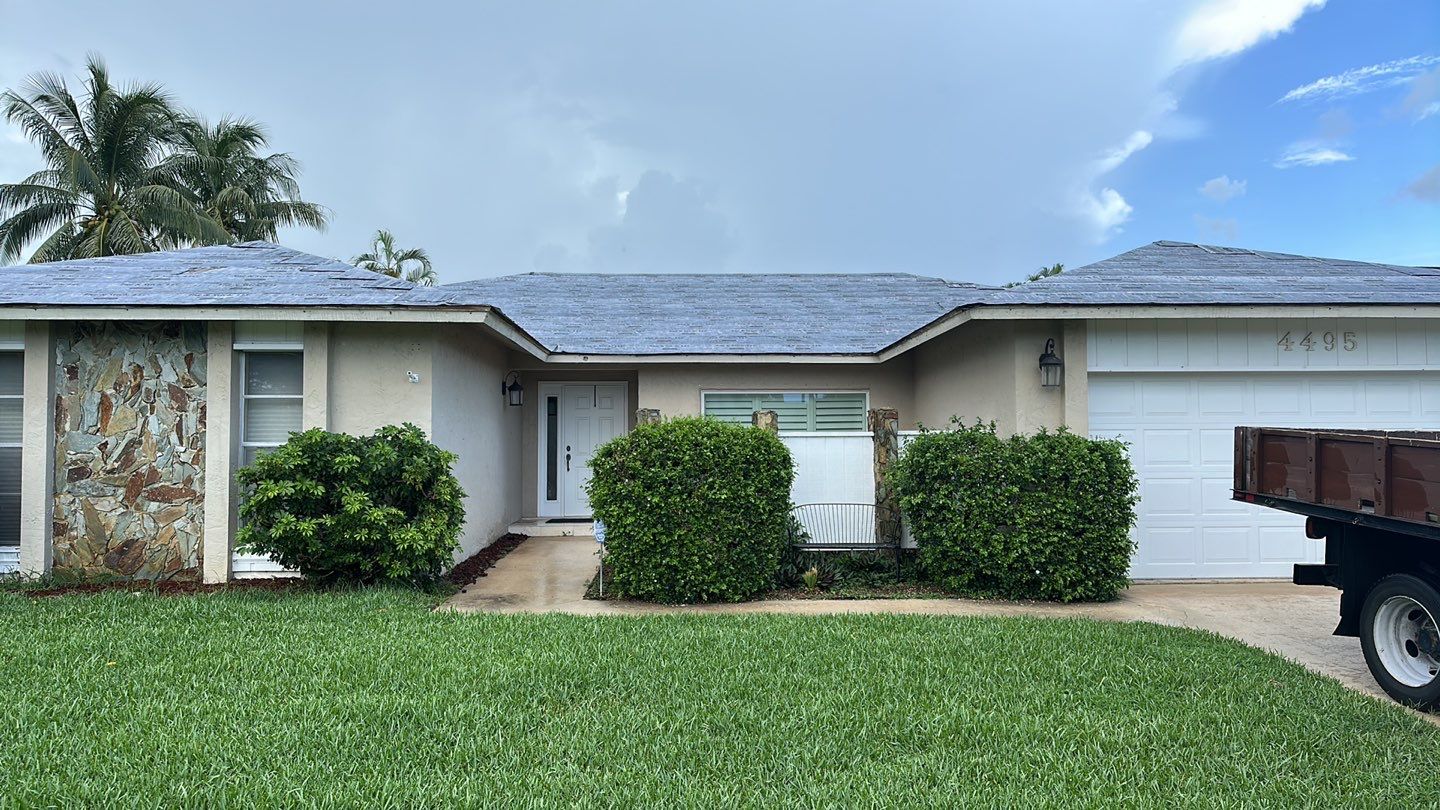 Residential Roofing Installation using 1" Nail strip metal roof by BLUES BROTHERS ROOFING