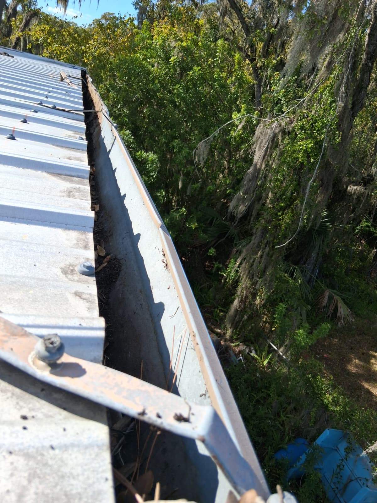 Clean Gutters and Seal Seams in Lakeland FL by Gutter Professors