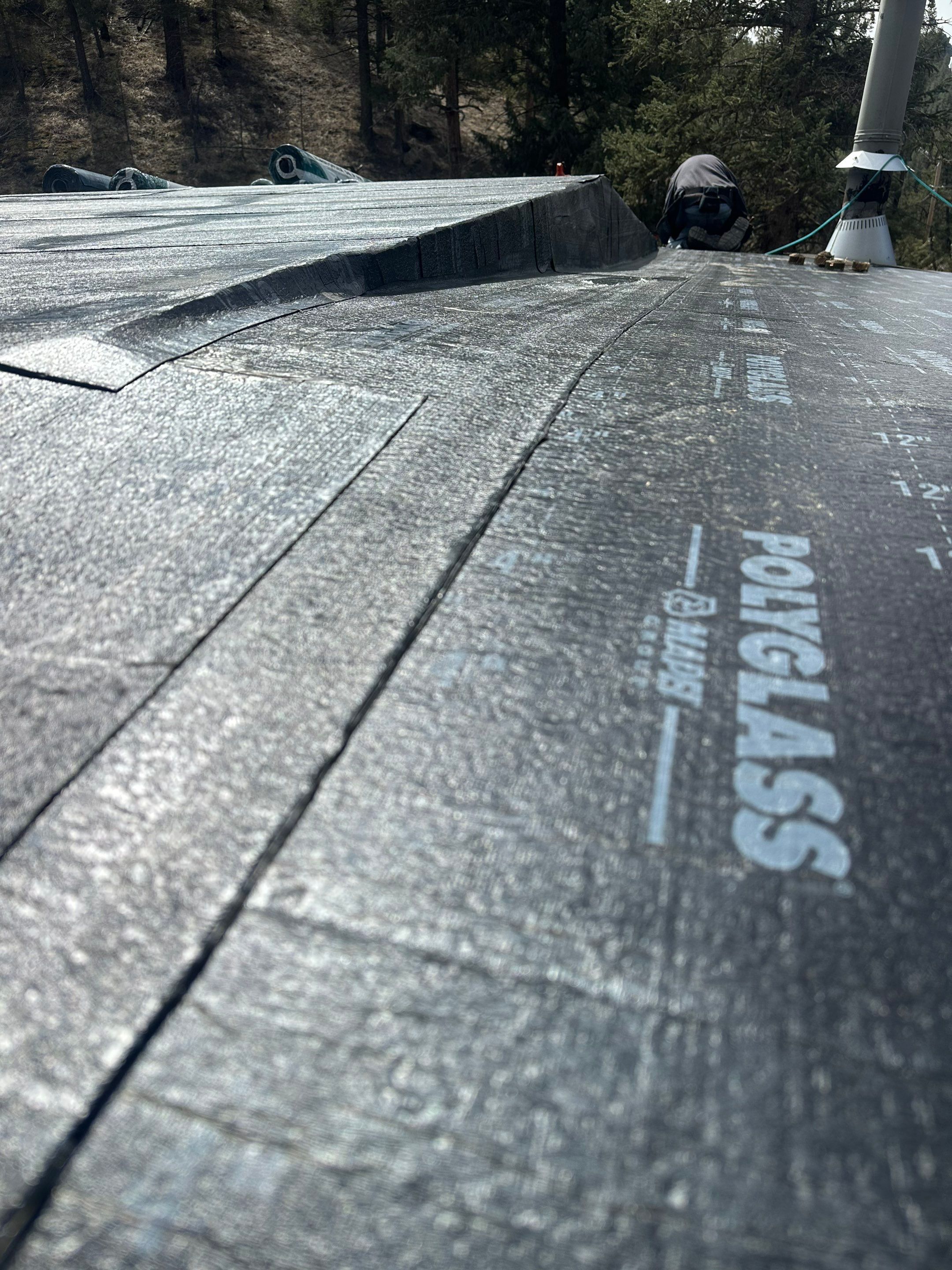 Residential Roofing Installation using Modified Bitumen Roofing by Blue Peaks Roofing LLC 