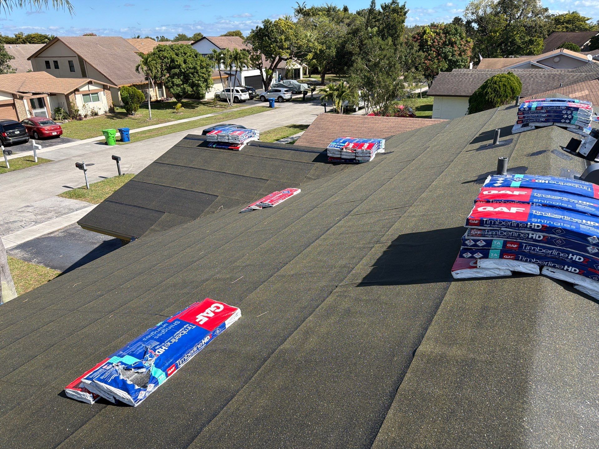 Residential Roofing Installation using GAF by BLUES BROTHERS ROOFING