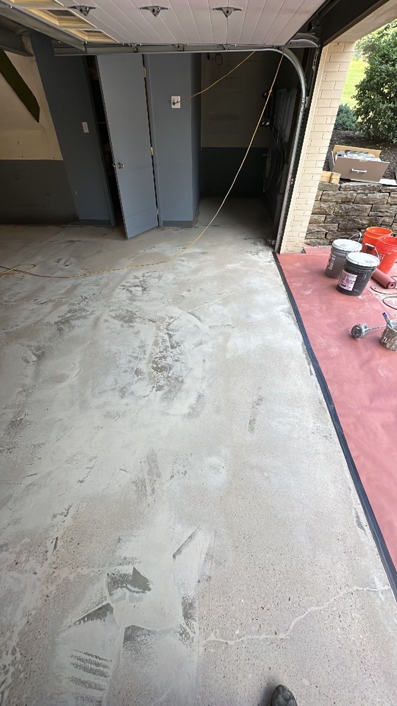 Garage + Porch + Steps Project in Pittsburgh by Floors in a Day, Inc