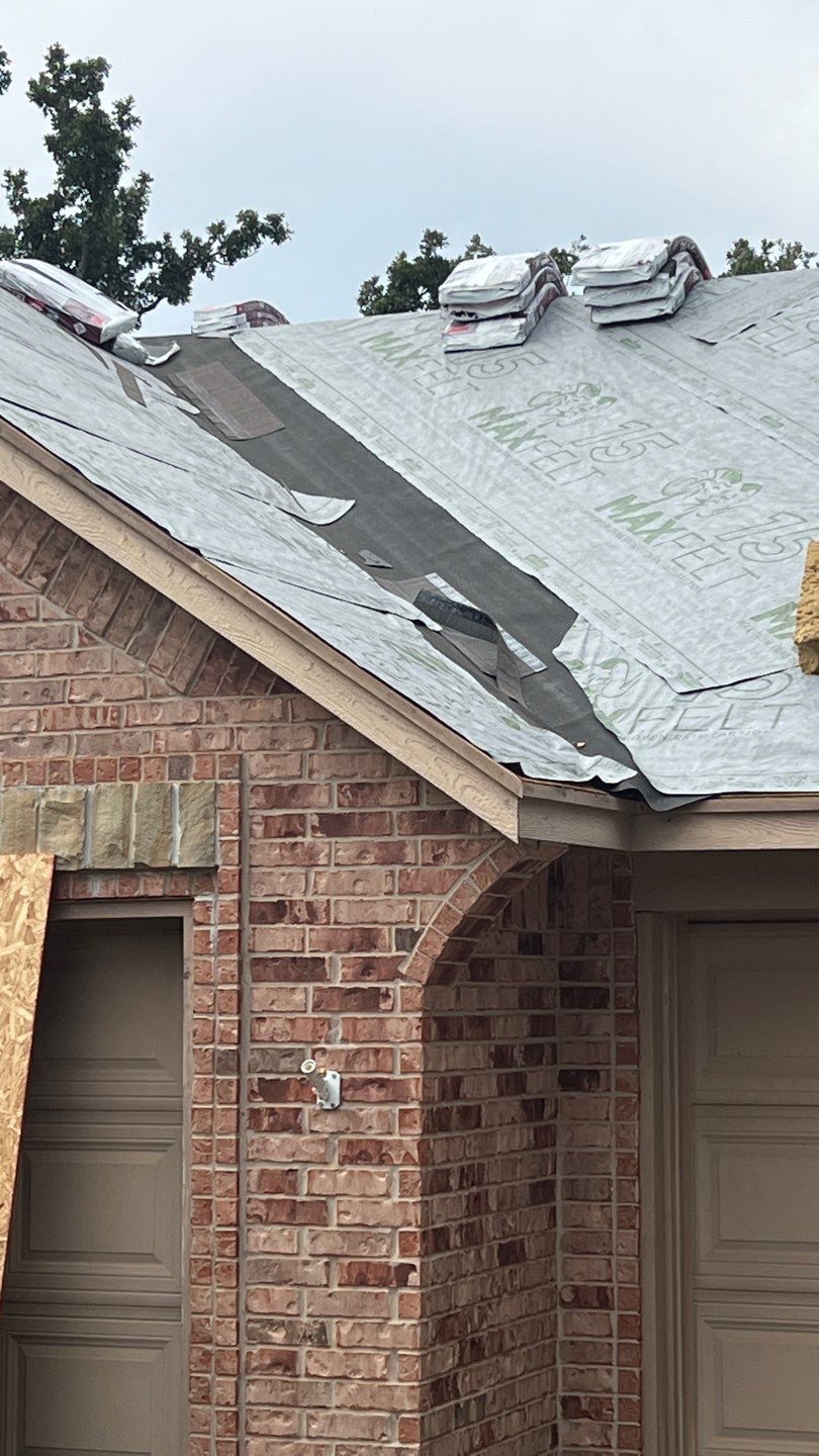 Residential Roofing Installation using GAF Natural Shadow  by A & H Roofing and Contracting