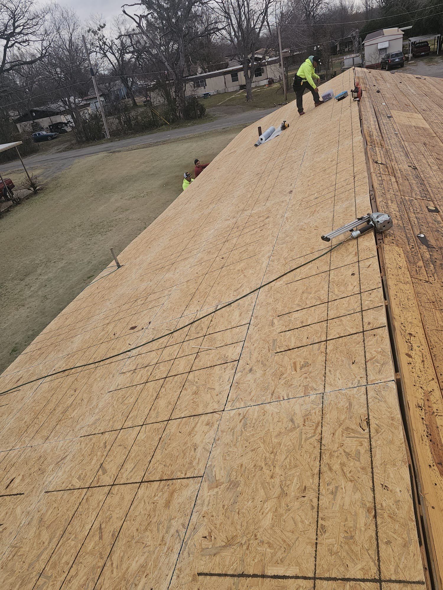 Roofing & siding replacement after hail storm damage. by In & Out Construction & Remodeling, LLC