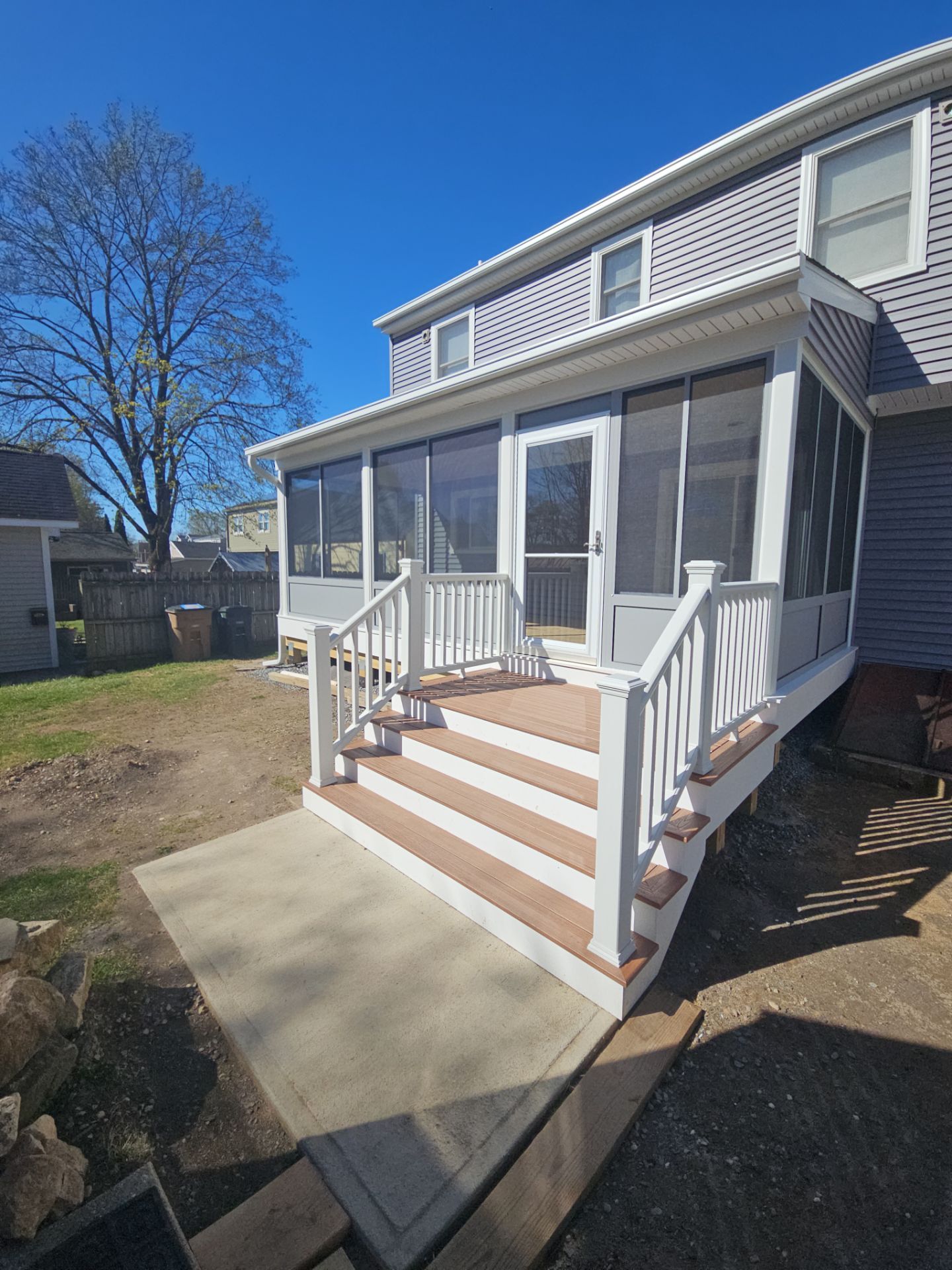 Summer Space Porch Enclosure by DiGiorgi Roofing and Siding Inc
