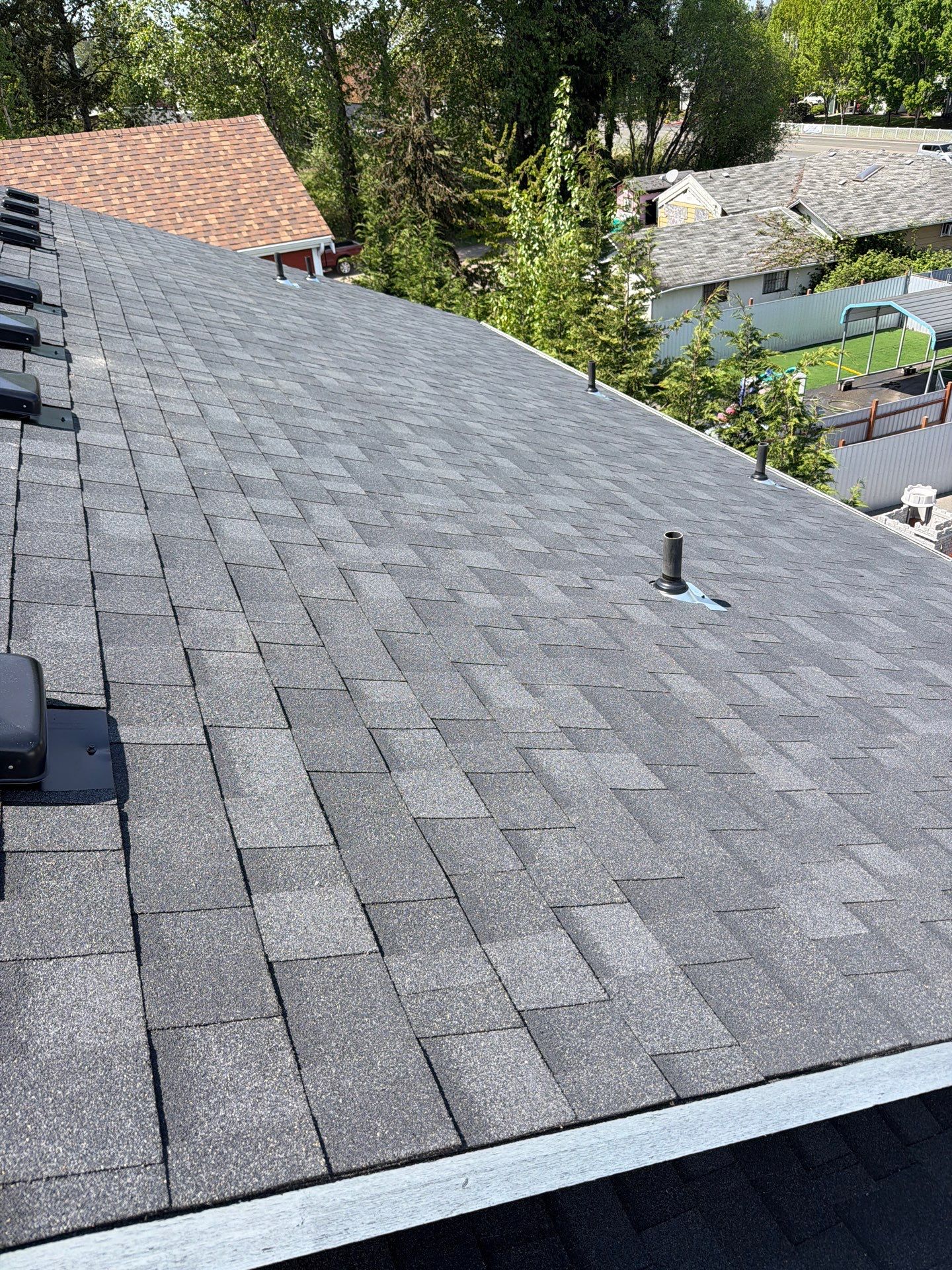 Residential Roofing Installation using GAF HDZ Shingles by Roofing Formula LLC