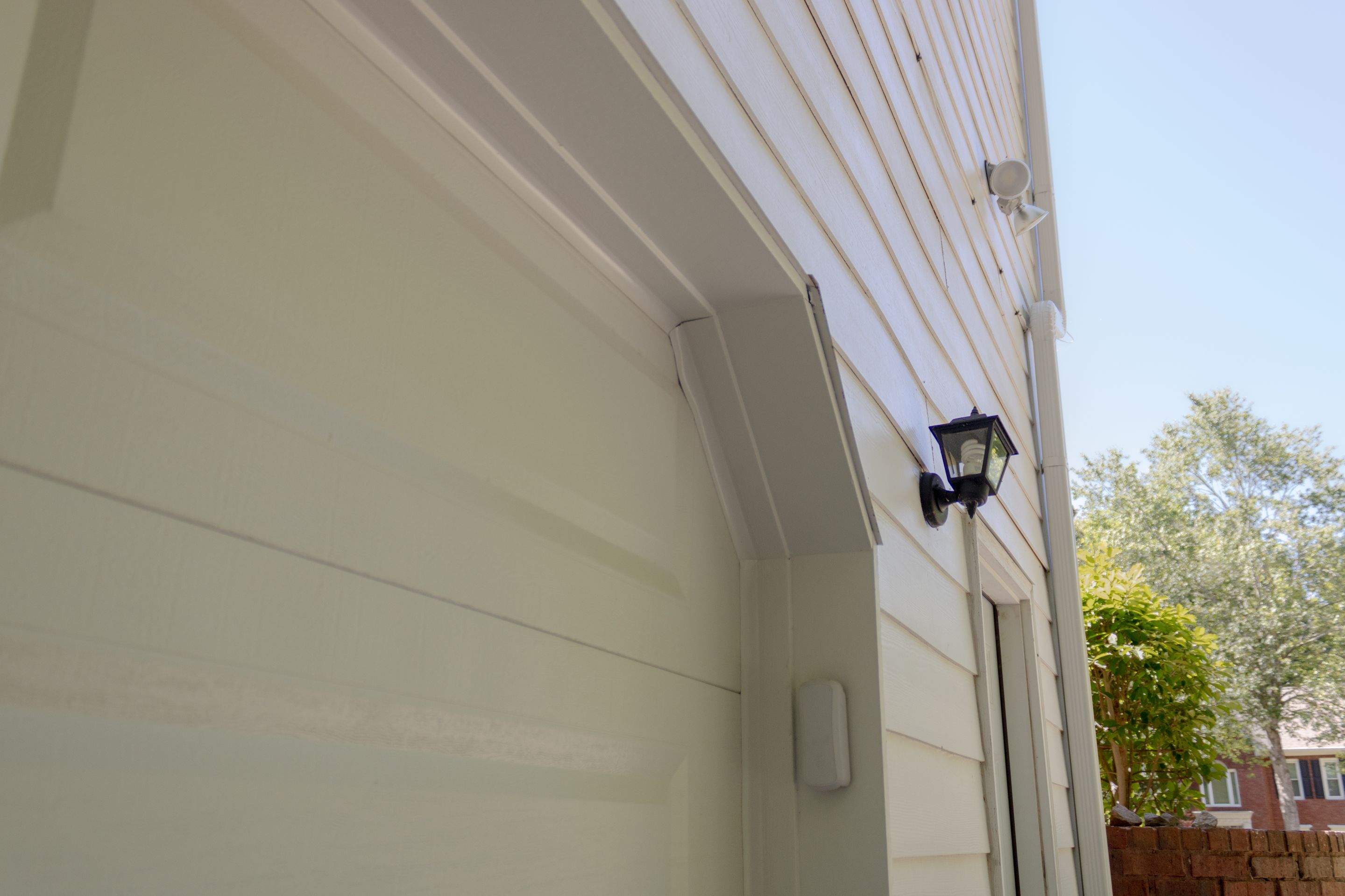 Front Porch Railing Replacement using Trex White Composite Railing by Nelson Exteriors