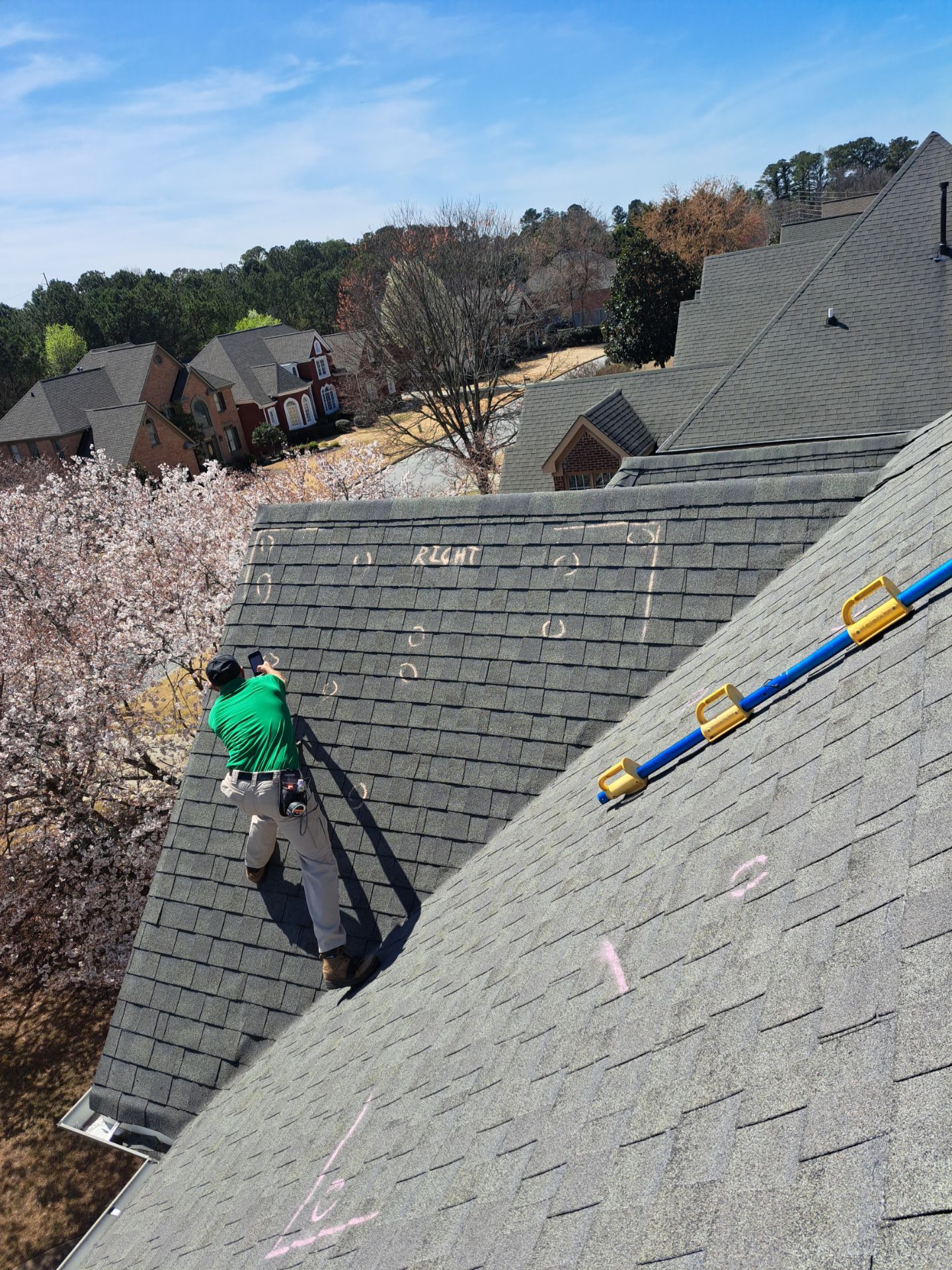 Top-Quality Williamsburg Gray Owens Corning Roof Installation in Roswell, Georgia by NBS Roofing by NBS Roofing, Inc.