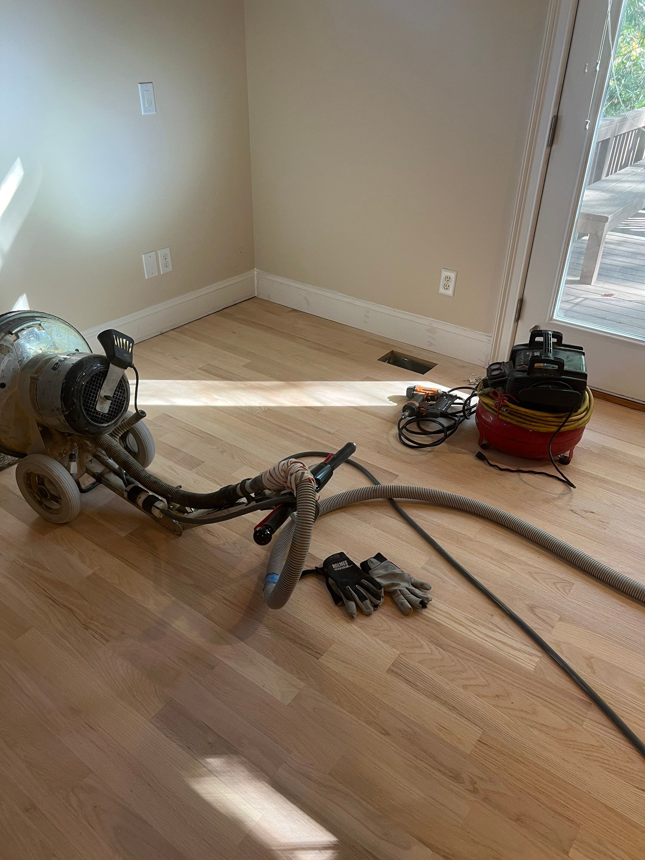 A beautiful refinishing project in The Oaks, Chapel Hill by Accent Custom Floors