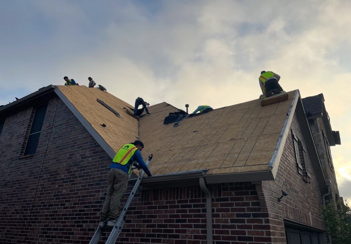 Residential Roofing Installation using Owens Corning TruDef Oakridge Driftwood by OneSource Roofing and Restoration