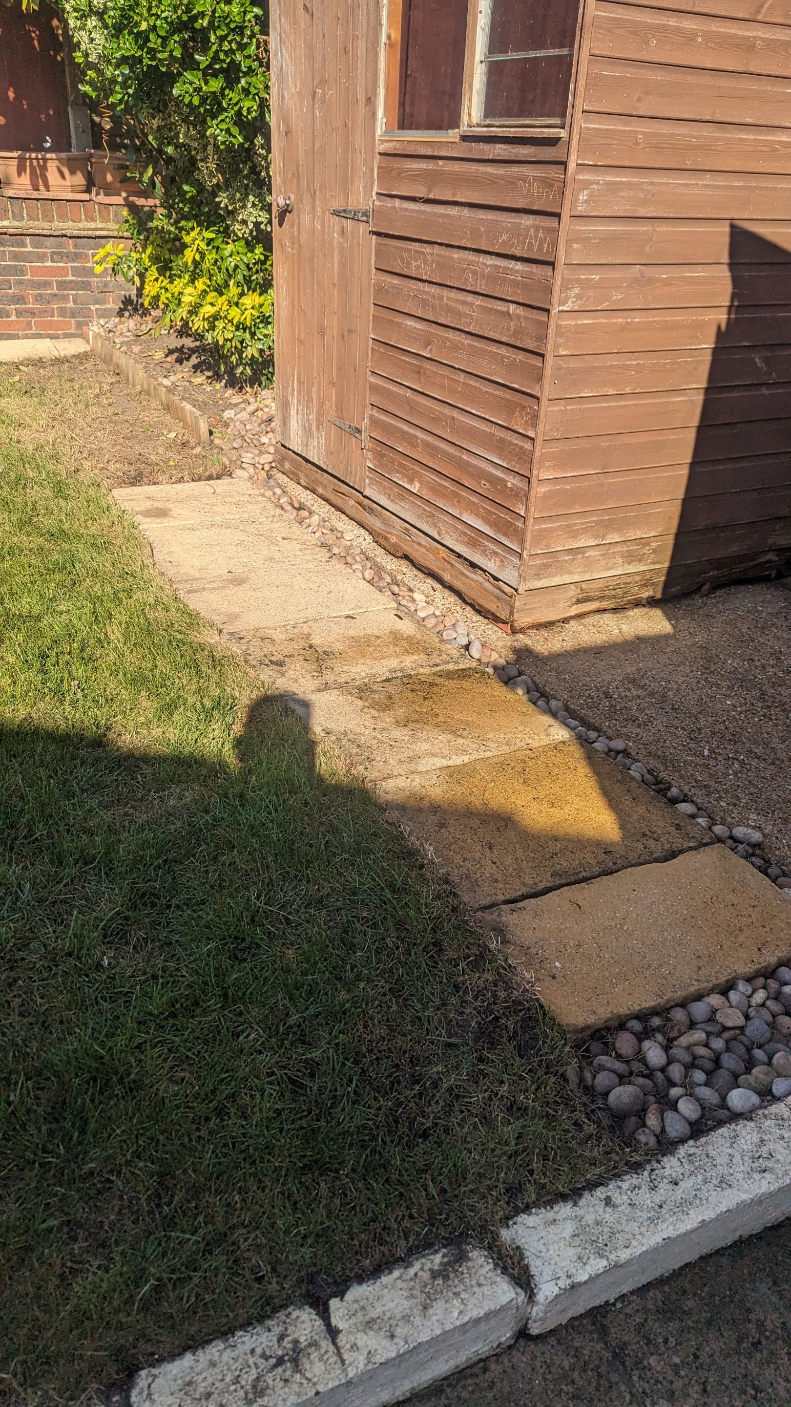 Driveway And Patio Clean using honda 21 ltr/min by Ges Exterior Cleaning ltd