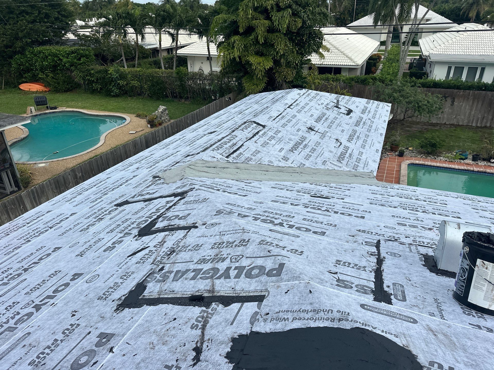 Residential Roofing Installation using Westlake Roofing Tile by BLUES BROTHERS ROOFING