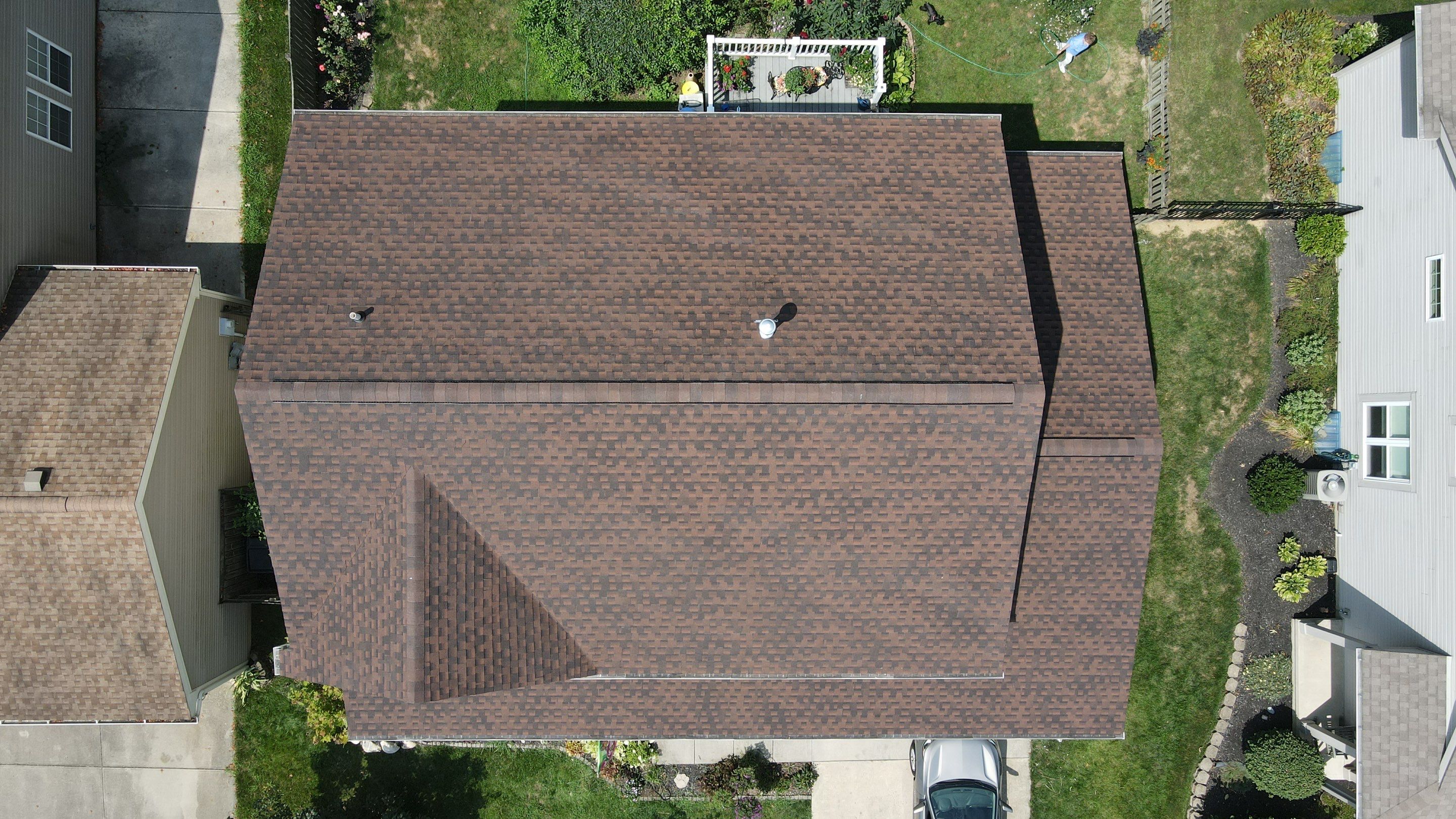 Residential Roofing Installation using Timberline HDZ Shingles - Hickory by RoofX 