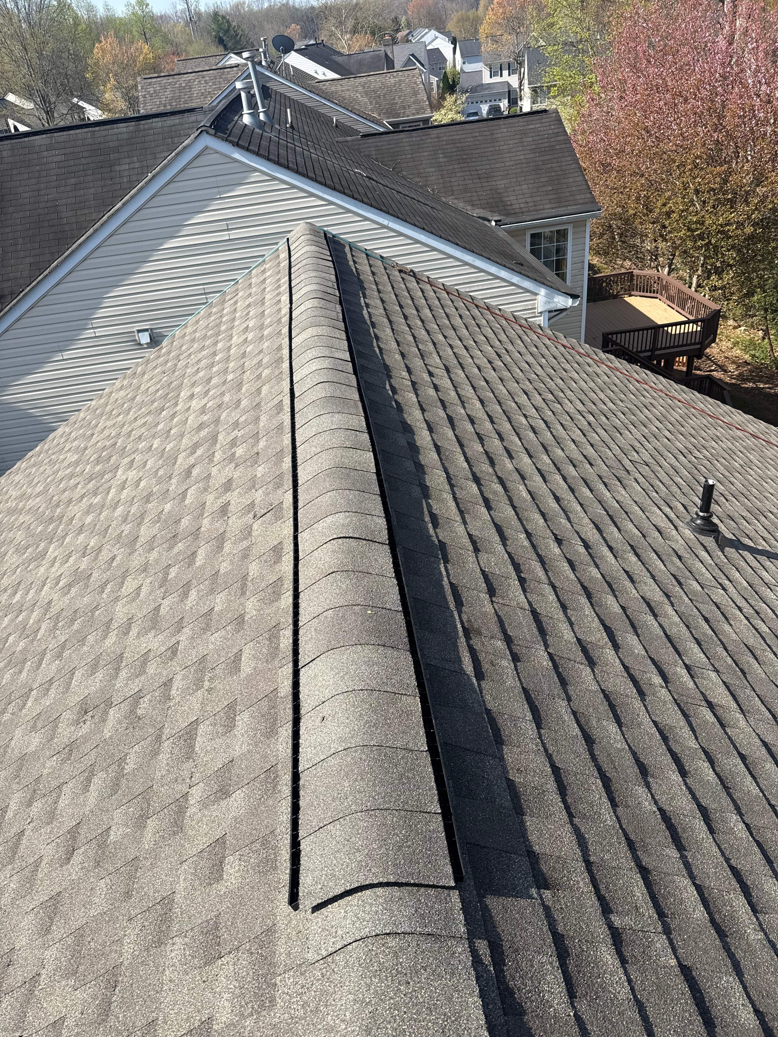 Residential Roof Replacement using GAF HDZ - Weathered Wood by Elite Roofing LLC