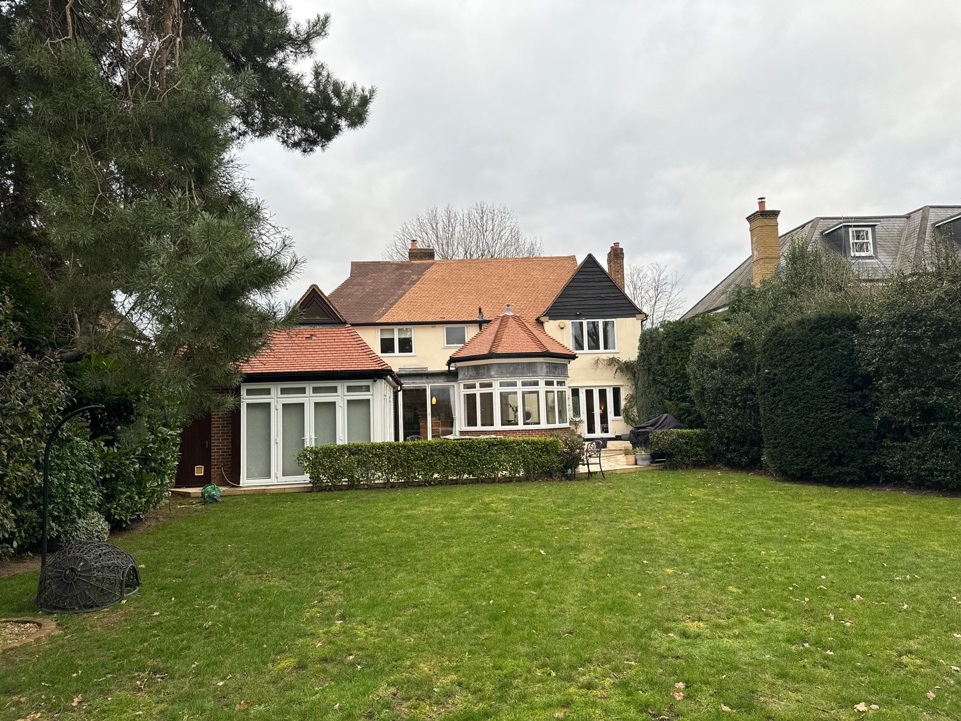 Roof and Patio Cleaning using Honda 15lpm Low Pressure Washing Machine by Ges Exterior Cleaning ltd