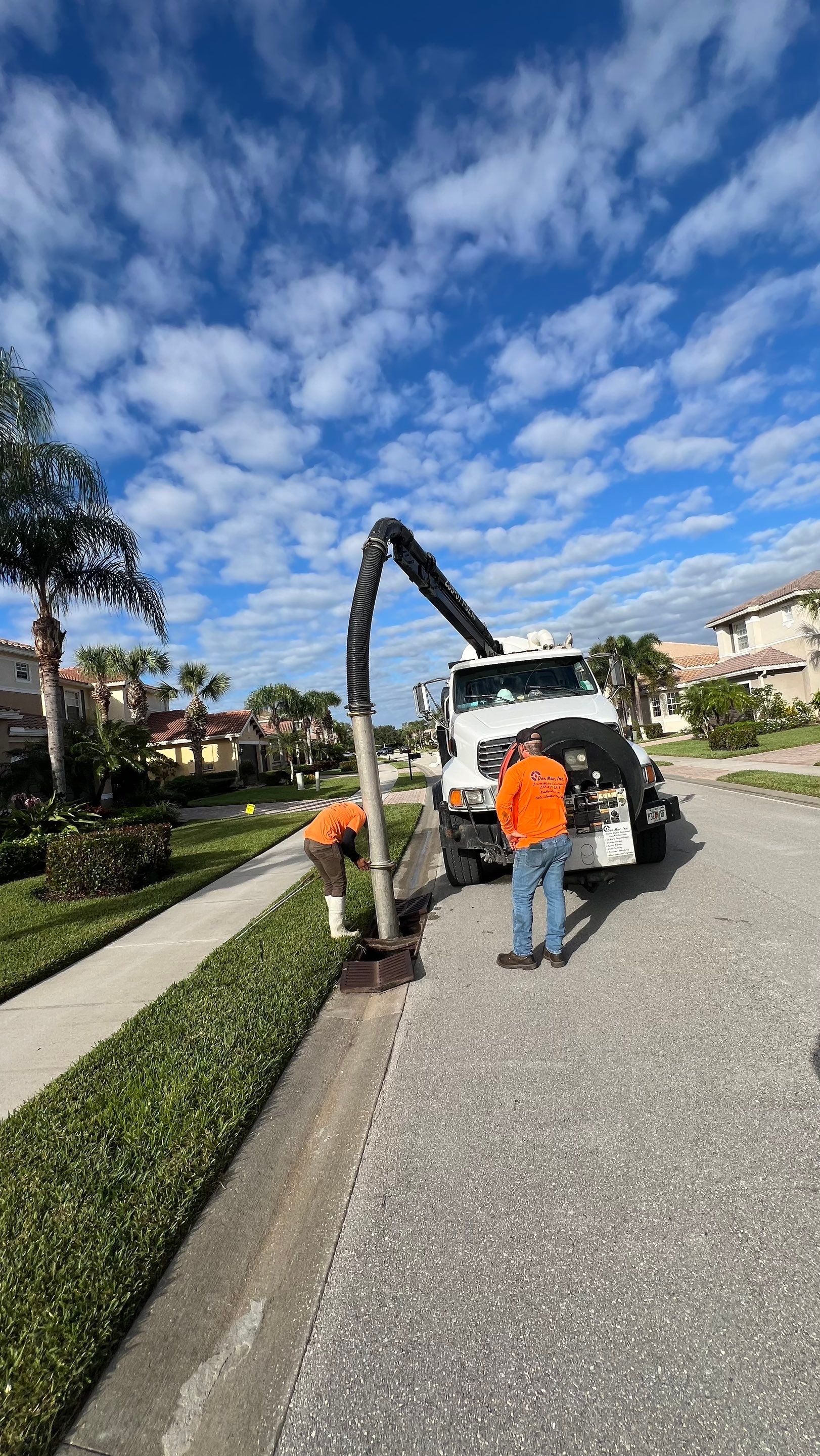 Community Stormwater System Catch Basin Cleaning by Don Mar, Inc. Storm Water Solutions