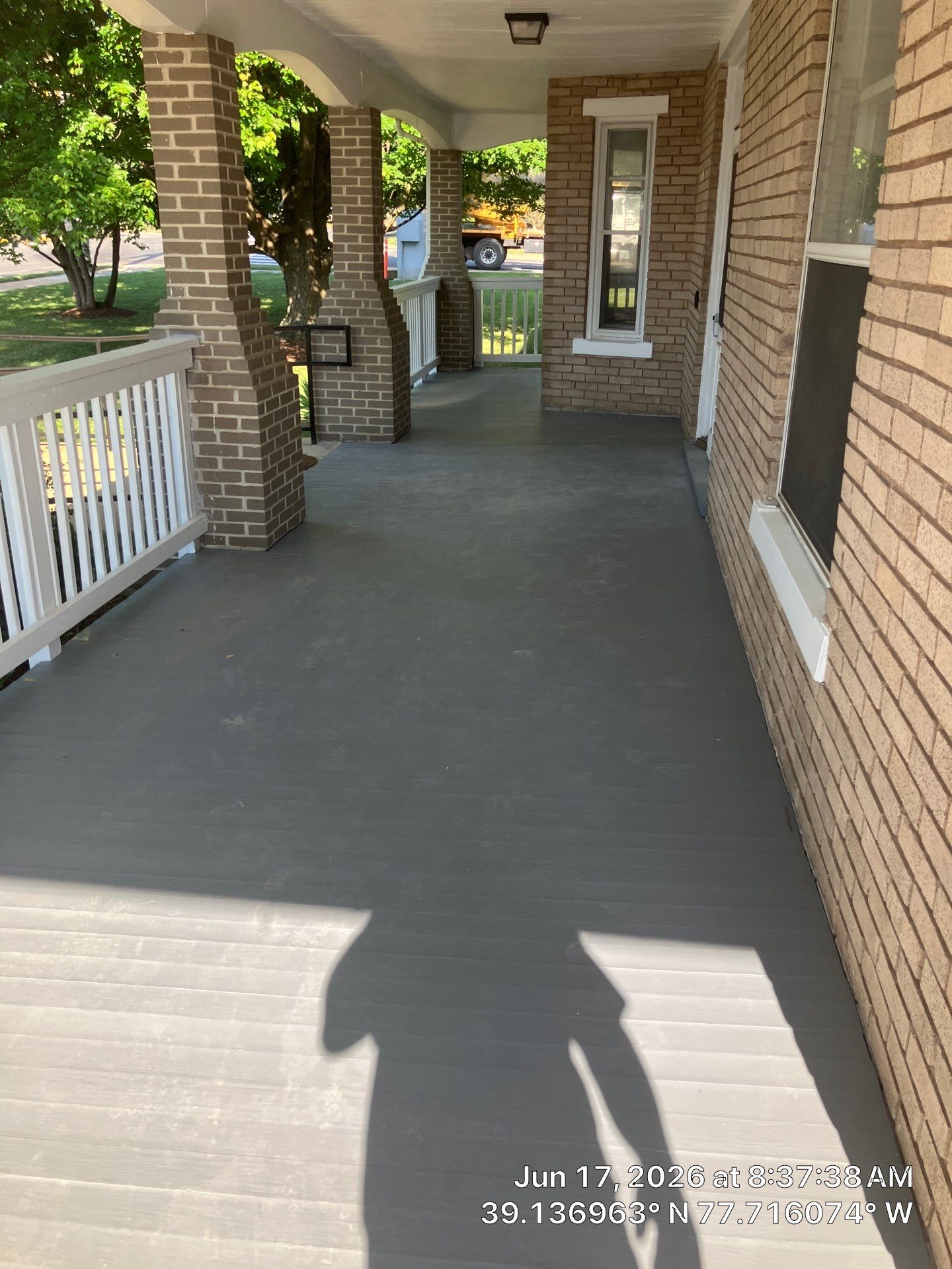 Purcellville Porch Restoration with Deck Repair and Custom Painting by Contracting Bros Llc