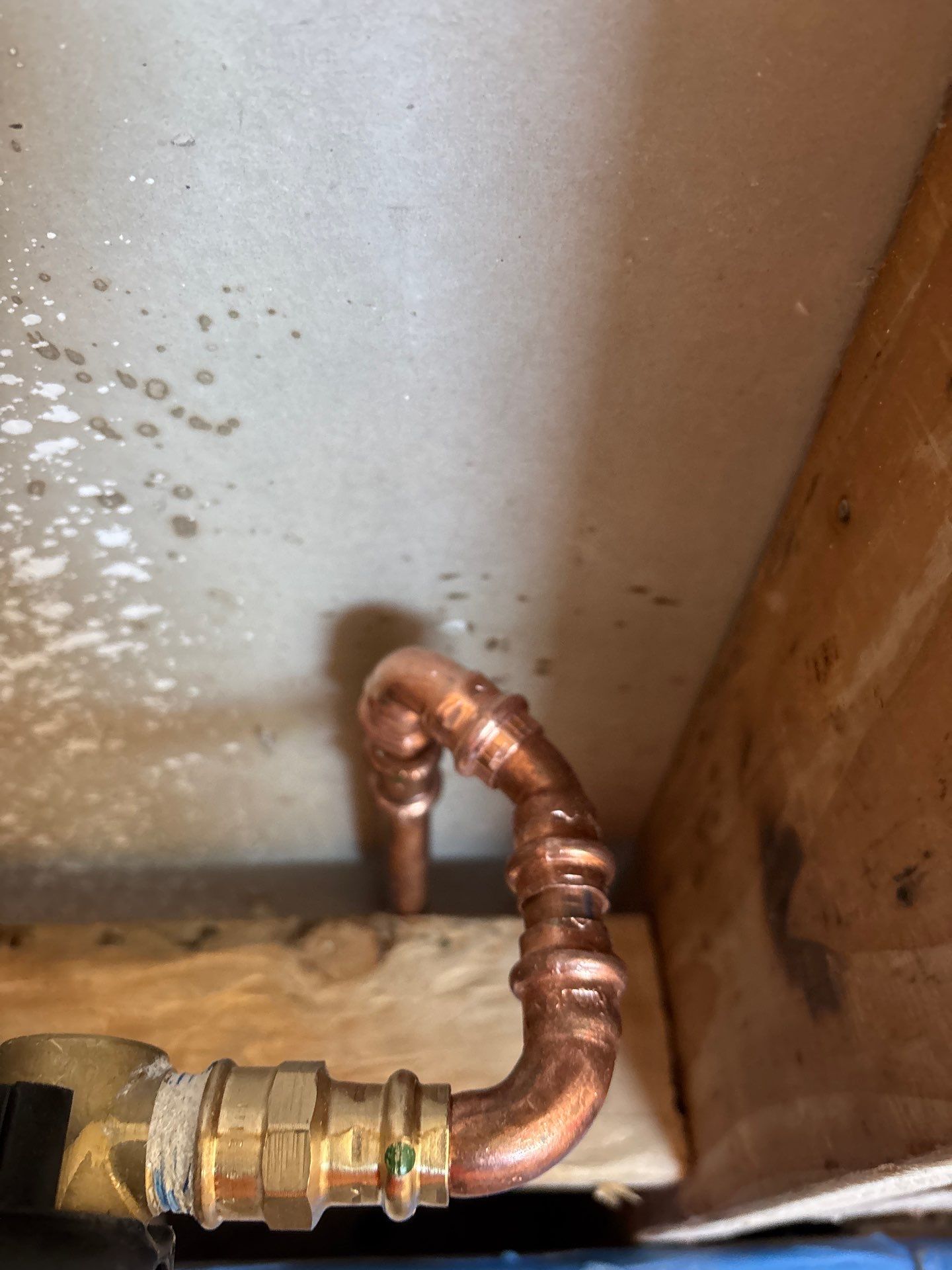 Installing Water Pipe for Shower by Us Plumbing