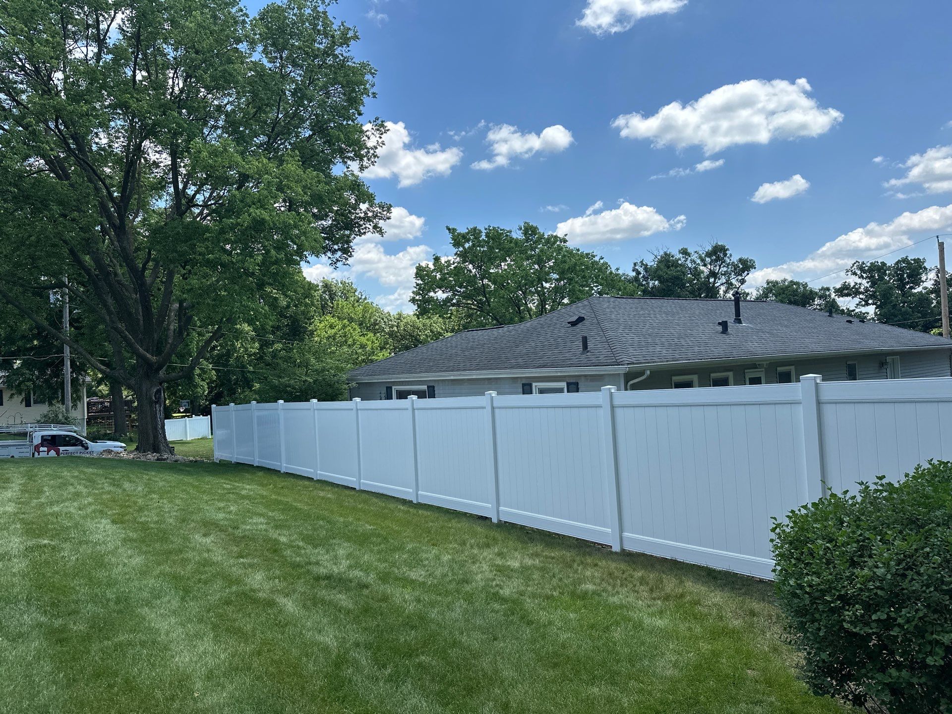 Project in Waterloo by Perfect Picket Fence and Stain