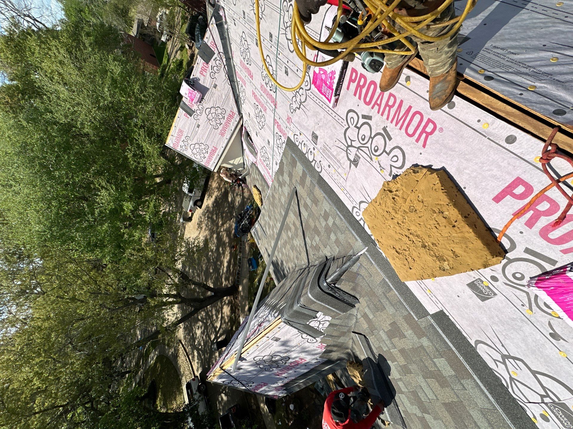 Project in Sugar Land by Motion Roofing