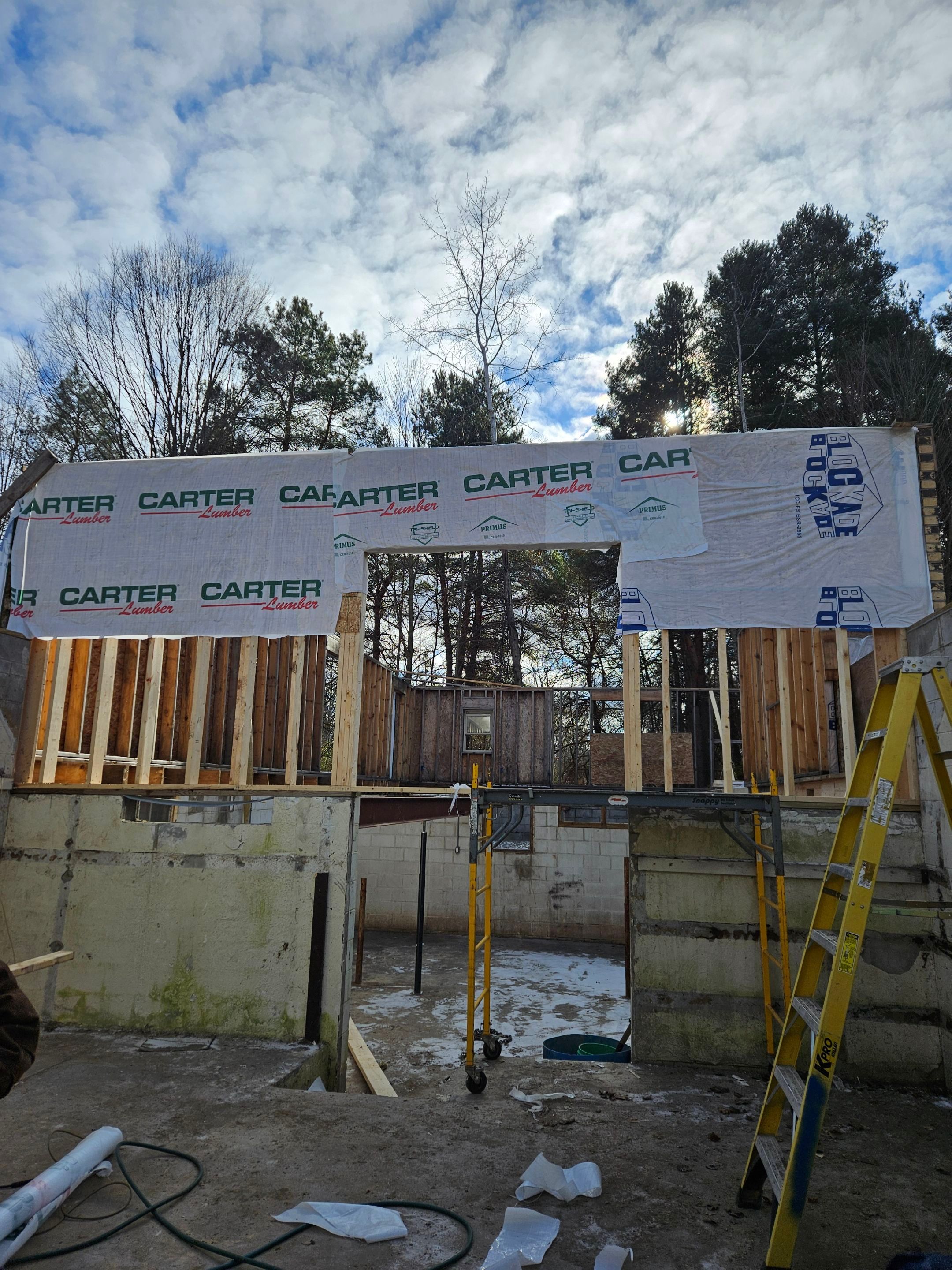 New Home Build (Fire Damage) by Clark Builders LLC