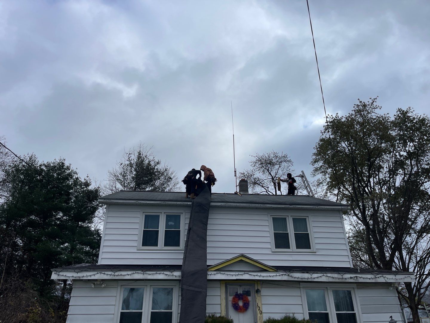 Residential Roofing Installation using GAF Timberline HDZ by Sensible Home Solutions