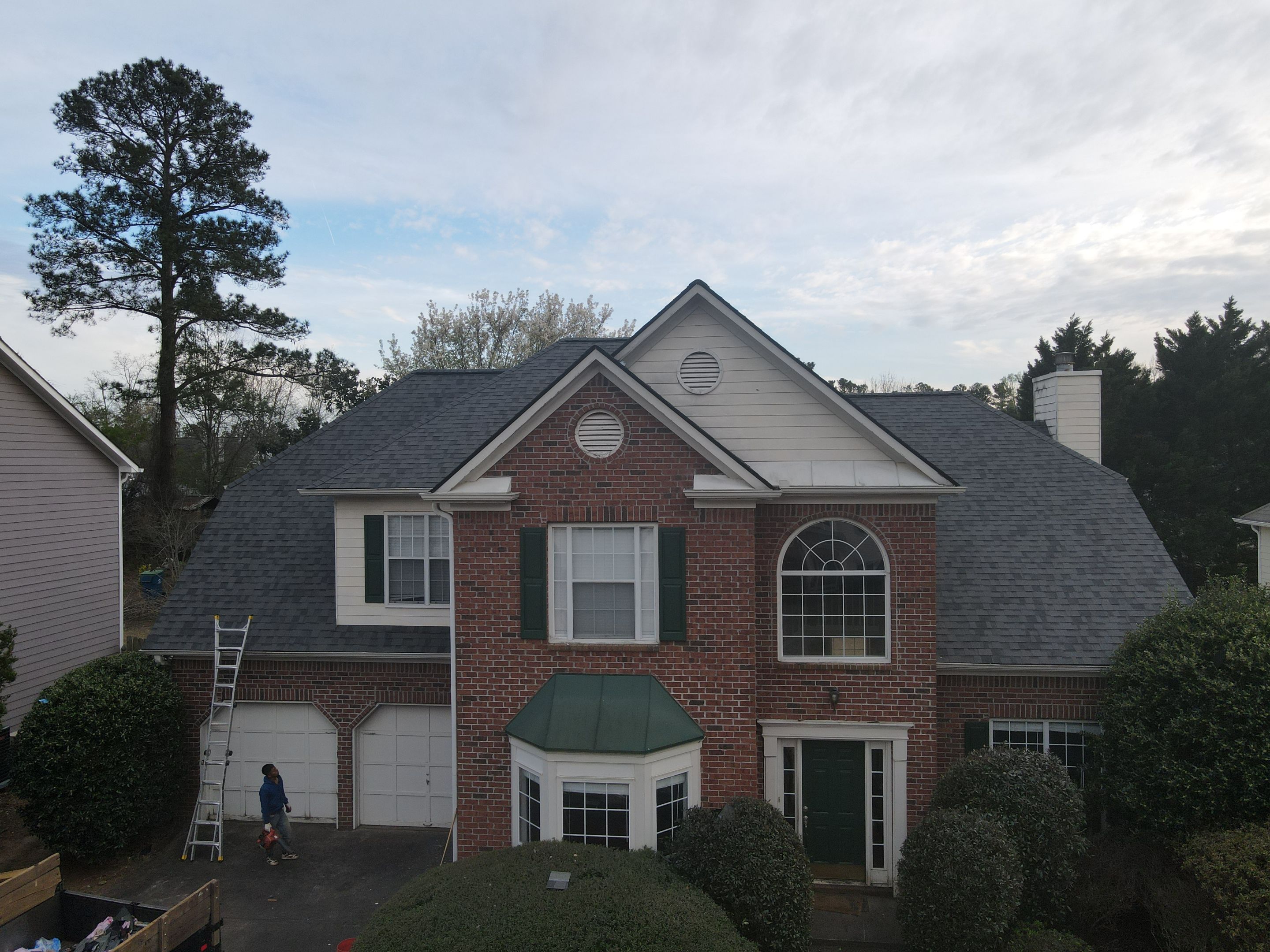 Duration TruDef Williamsburg Gray Residential Roofing Installation by Inspector Roofing and Restoration