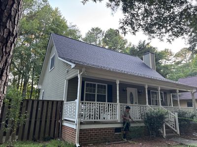 Roof replacement by hail and wind damage