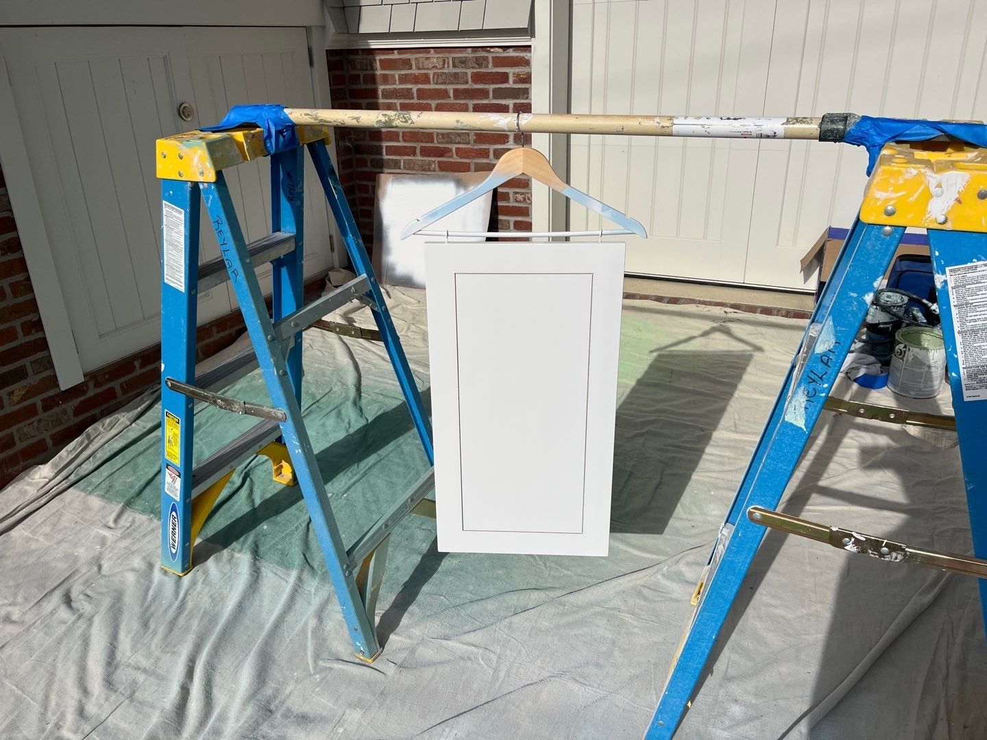 Cabinet Doors Refinished by Fresh Coat Works LLC