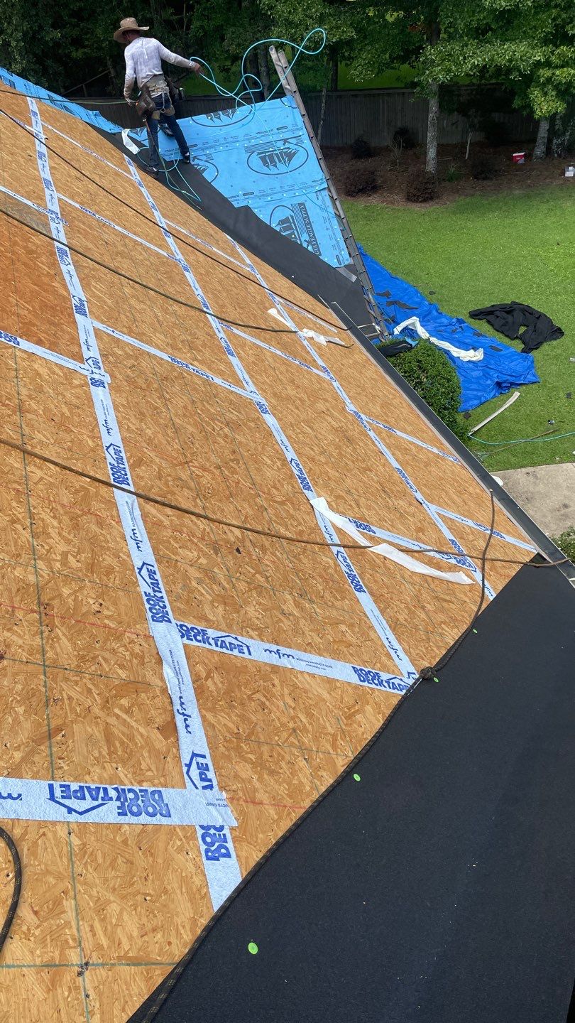 Residential Roofing Repair using Roof Replacement by American Roofing & Construction LLC