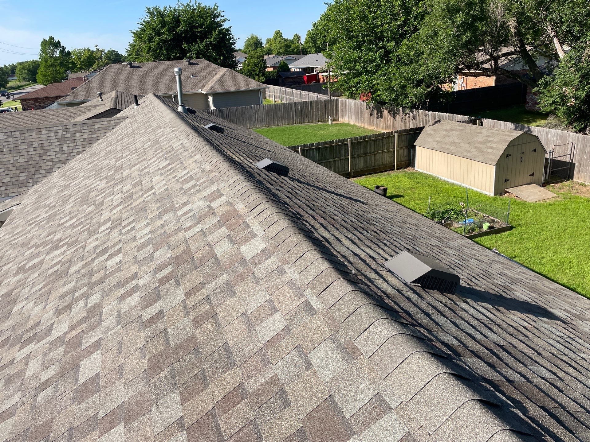 Roof Project in El Reno by Z Construction & Roofing, LLC