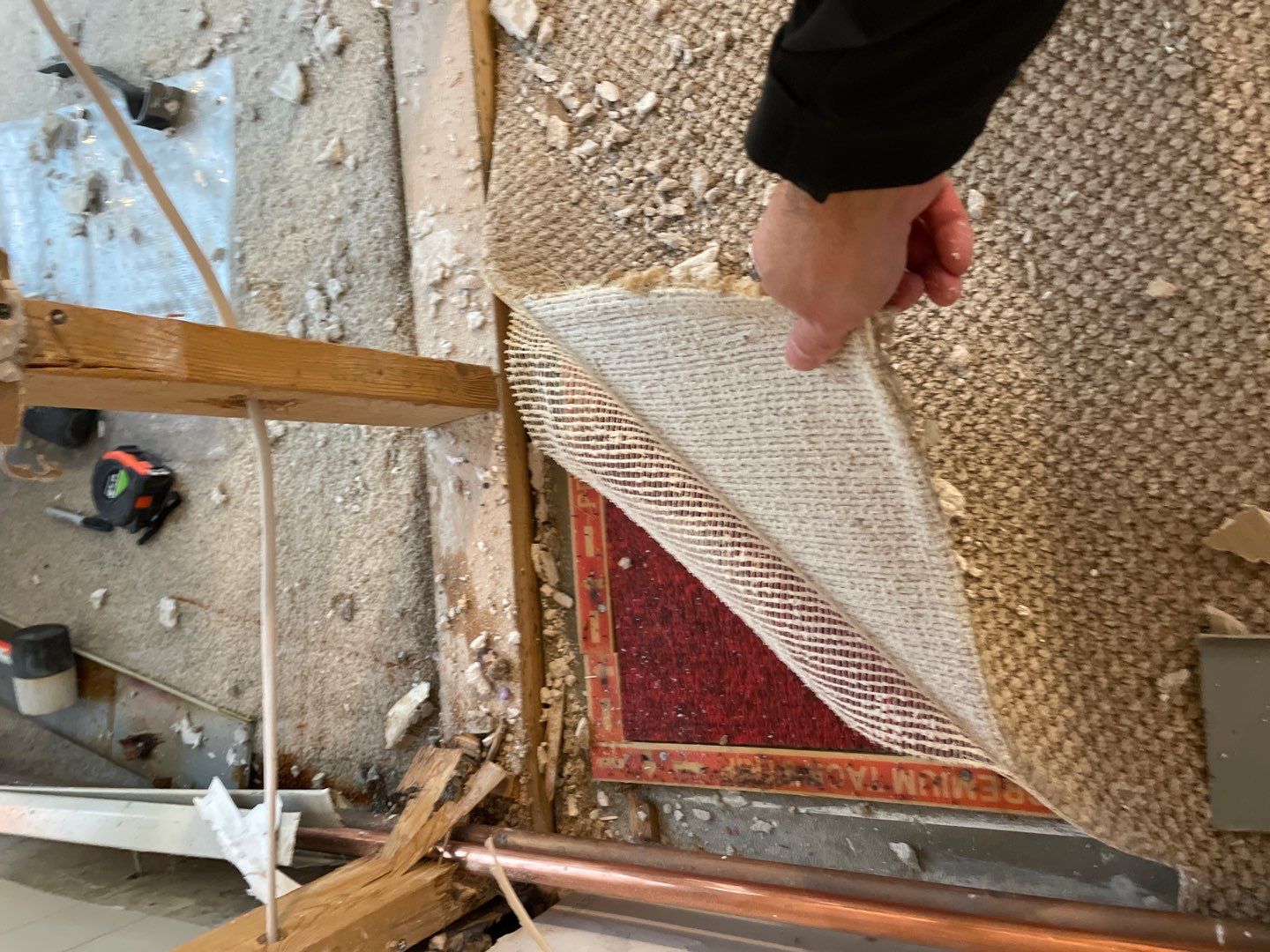 Project in White Lake Charter Township by EzDry Water Mitigation & Property Restoration