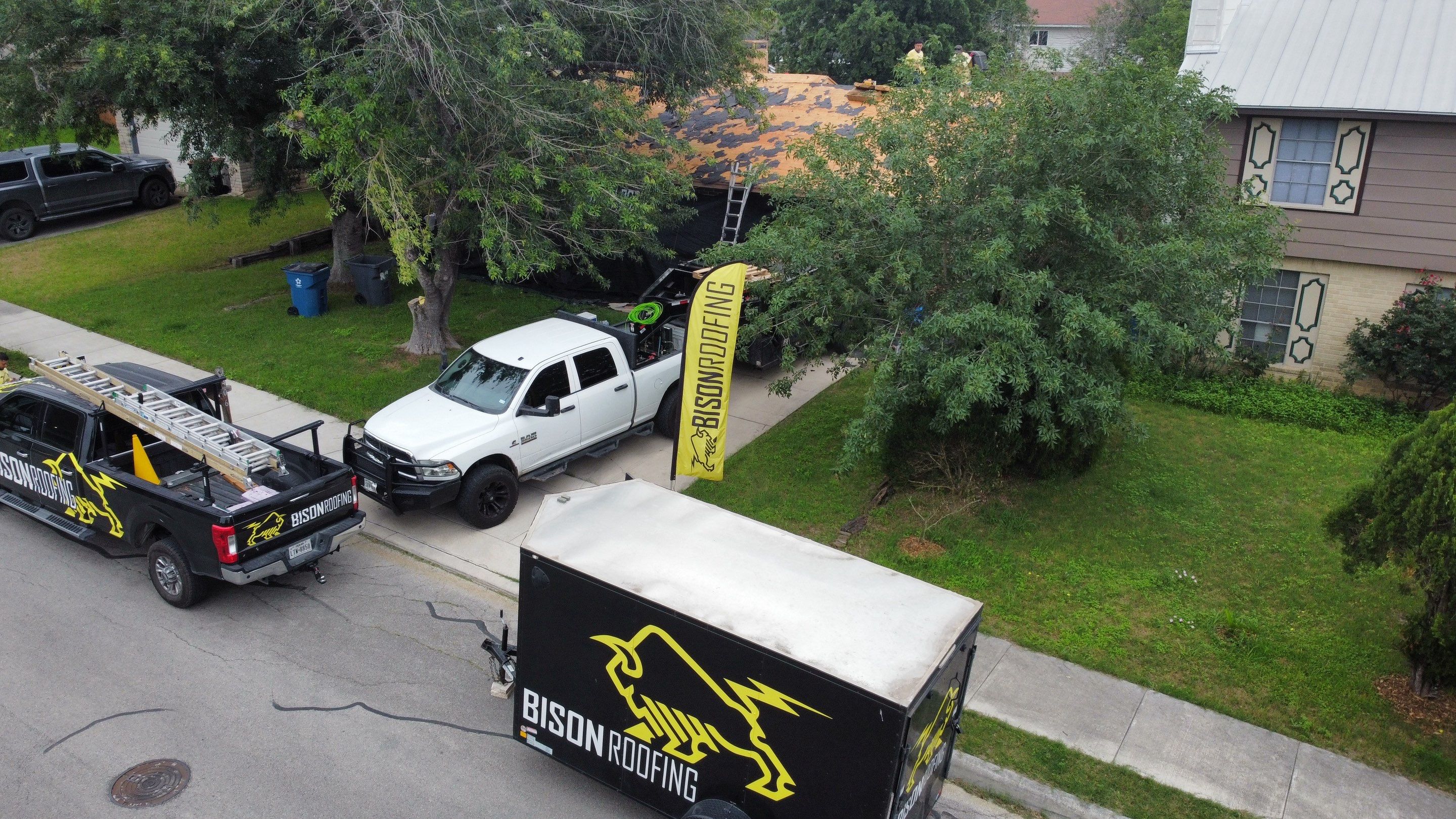 Shingle Roof in San Antonio by Bison Roofing  