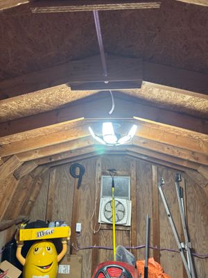 Work Shed Restoration & Electrical