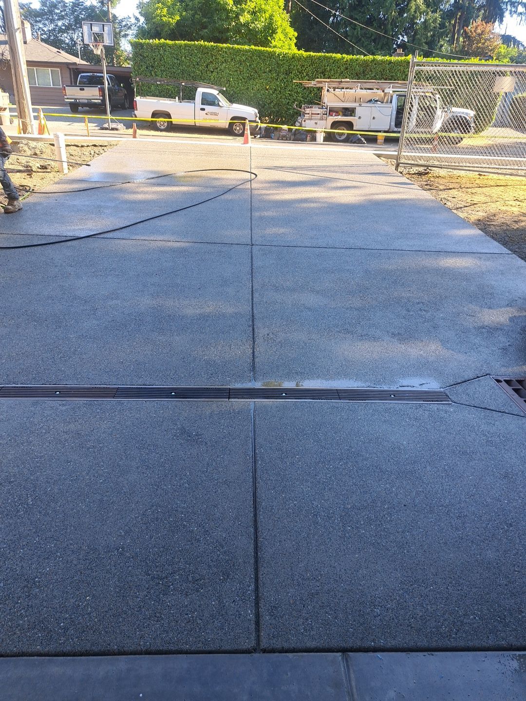Ken | Driveway & Walkway Pour, Concrete Project by Jireh Asphalt & Concrete Inc 