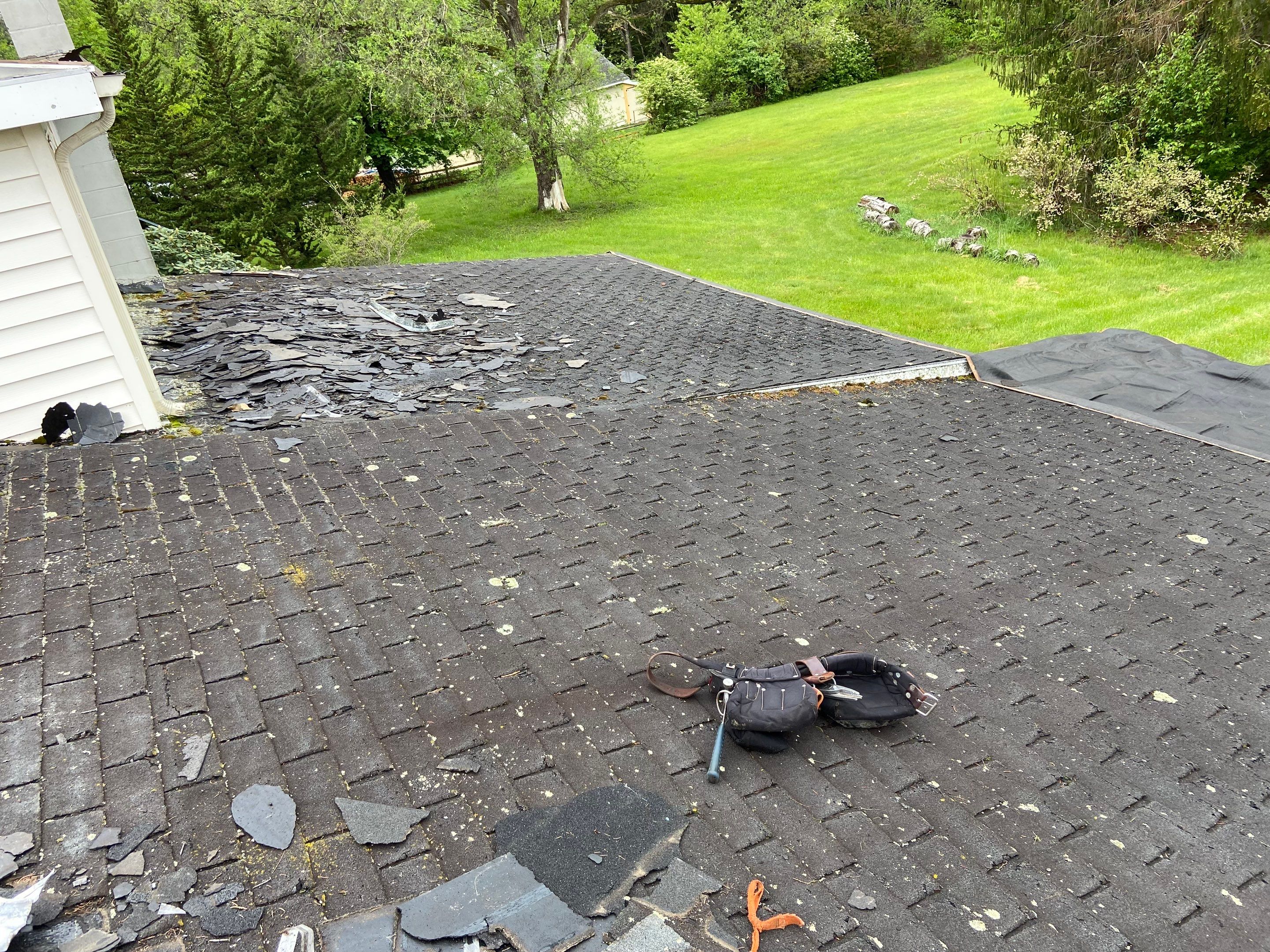 Residential Roofing Installation using GAF Timberline HDZ by Sensible Home Solutions