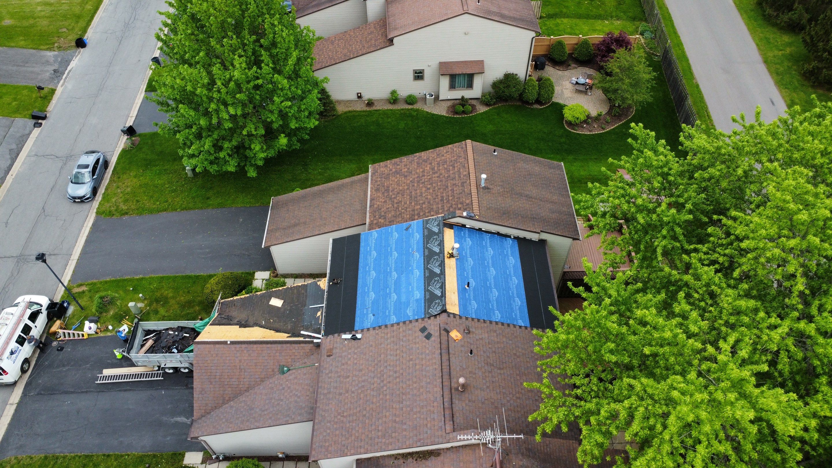 🏡 New Roof Installed in Baldwinsville, NY | Owens Corning Shingles 🔧 by Alpha Omega Roofing LLC