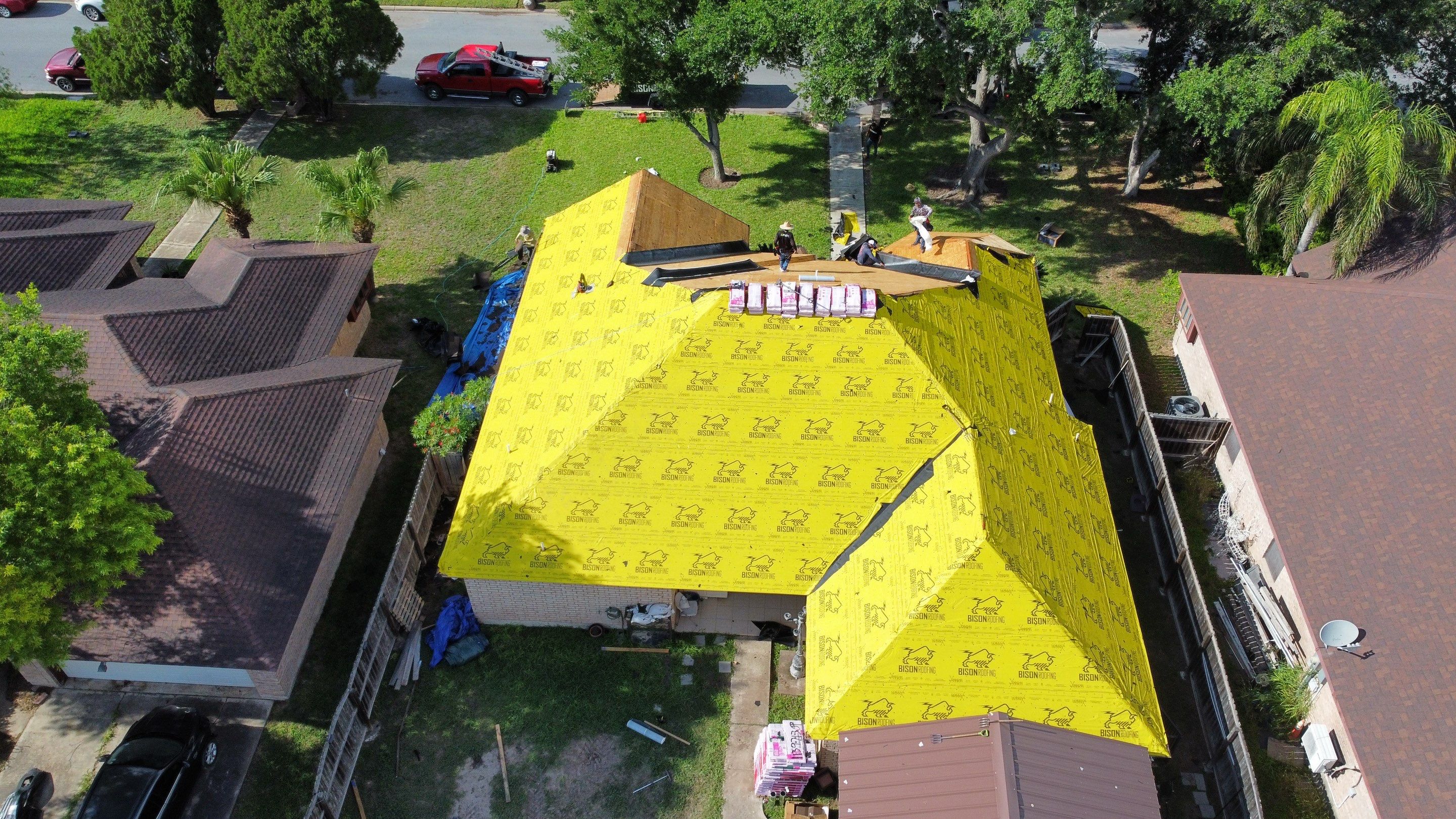Shingle Roof System  using Owens Corning Duration Storm Shingles by Bison Roofing  
