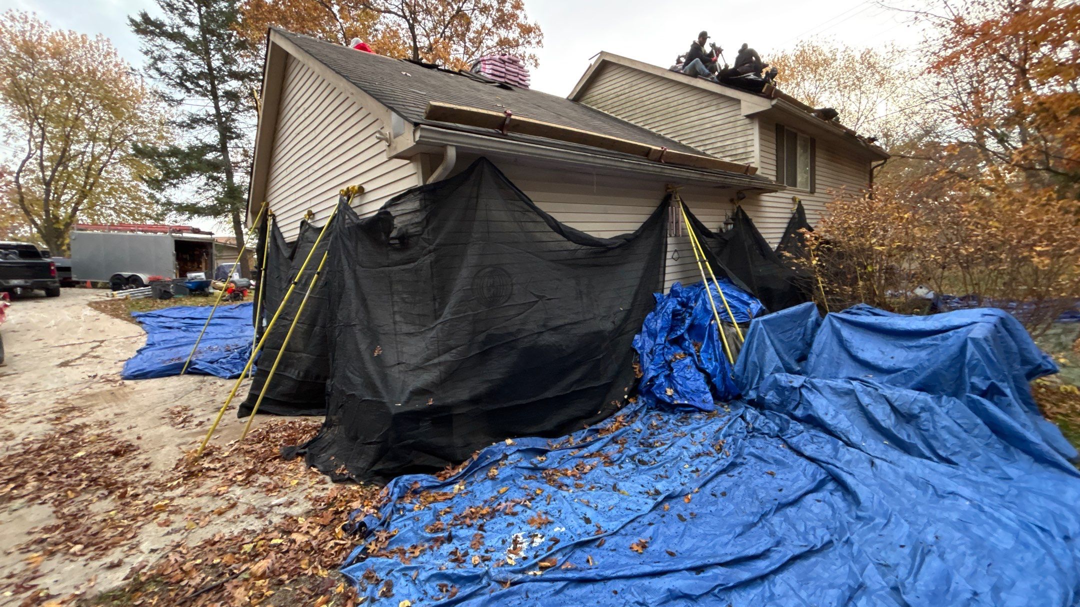 Roof Replacement using Owens Corning Driftwood by 180 Contractors